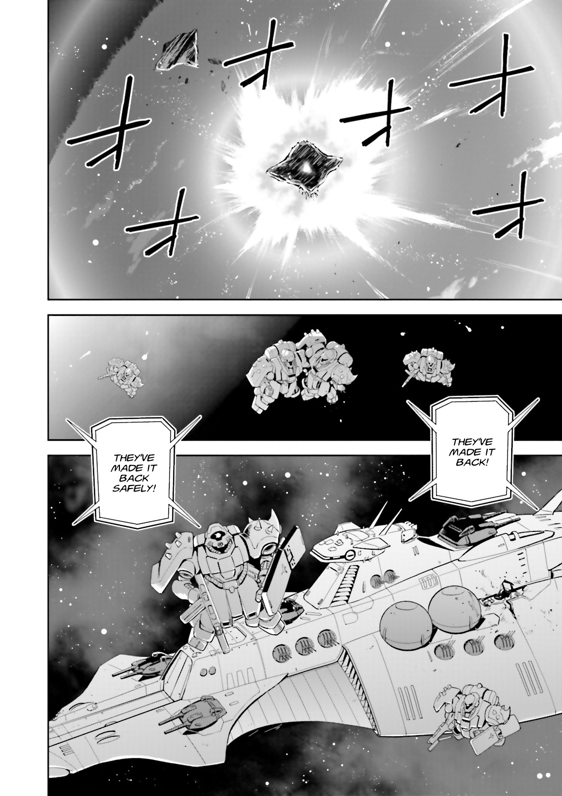 Kidou Senshi Gundam Gyakushuu no Char - Beltorchika Children Chapter 30 page 14 - Chapter 30: Rainbow of Outer Space [END]
