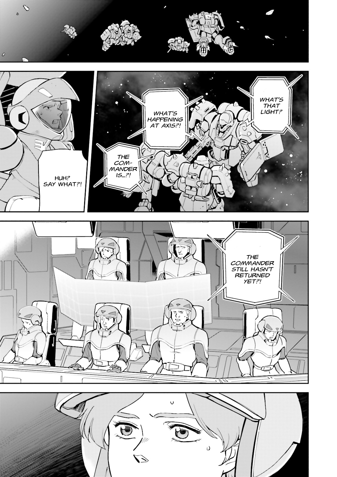 Kidou Senshi Gundam Gyakushuu no Char - Beltorchika Children Chapter 30 page 15 - Chapter 30: Rainbow of Outer Space [END]