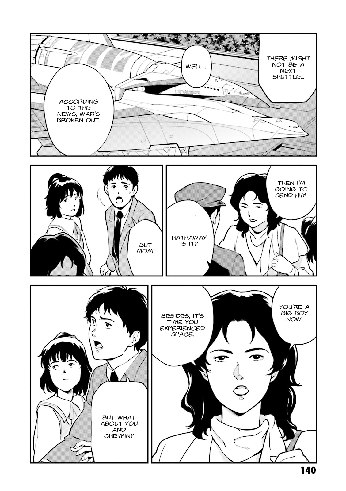 Kidou Senshi Gundam Gyakushuu no Char - Beltorchika Children Chapter 4 page 17 - Chapter 4: Aftermath of the Meteorite