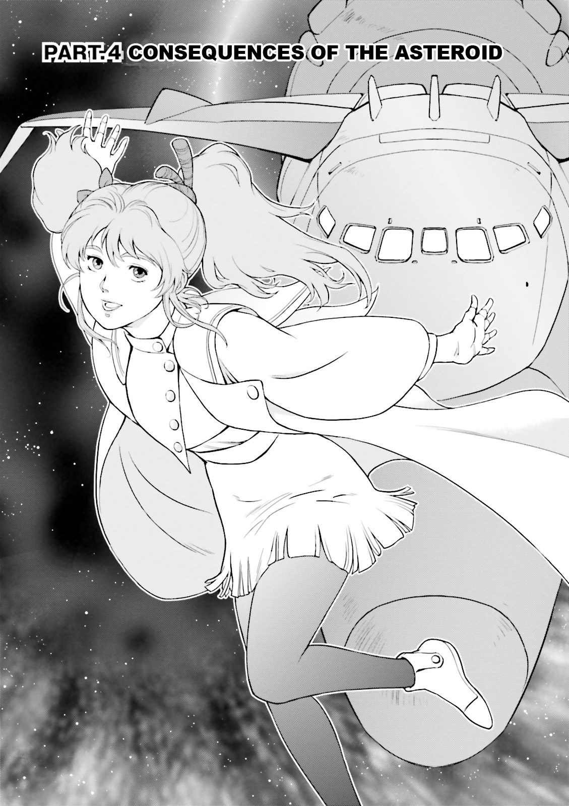Kidou Senshi Gundam Gyakushuu no Char - Beltorchika Children Chapter 4 page 2 - Chapter 4: Aftermath of the Meteorite
