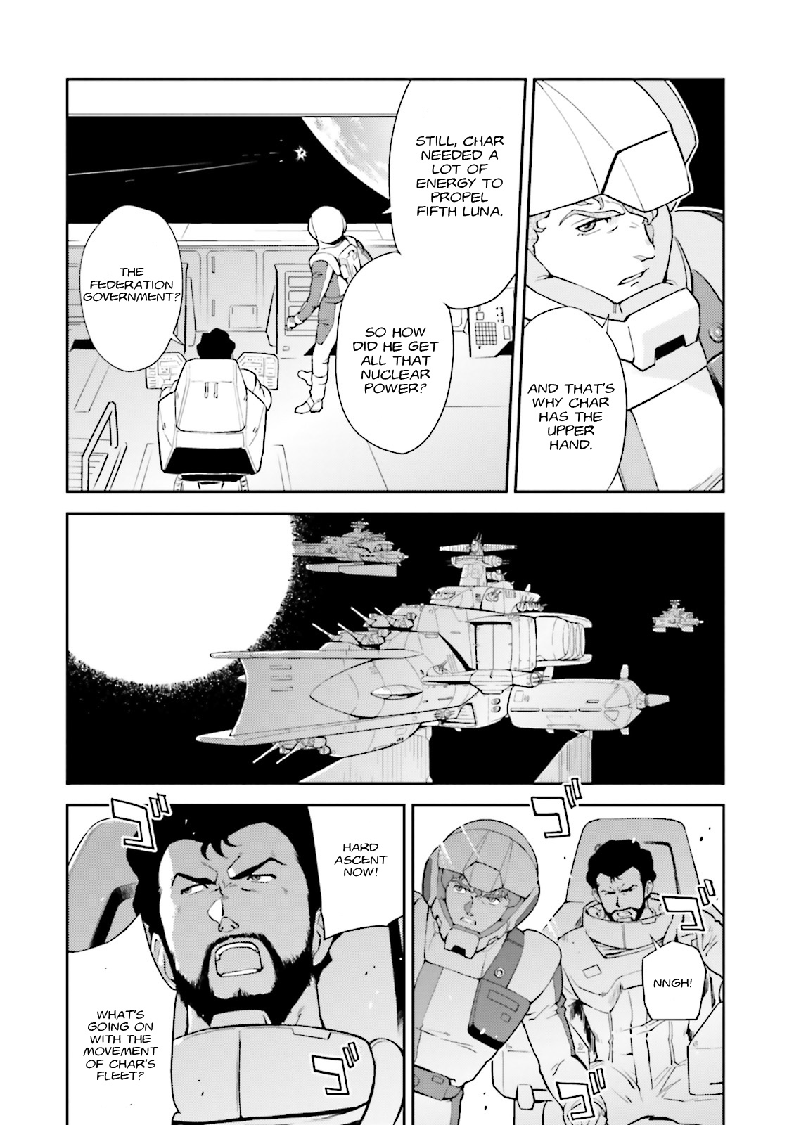 Kidou Senshi Gundam Gyakushuu no Char - Beltorchika Children Chapter 4 page 22 - Chapter 4: Aftermath of the Meteorite
