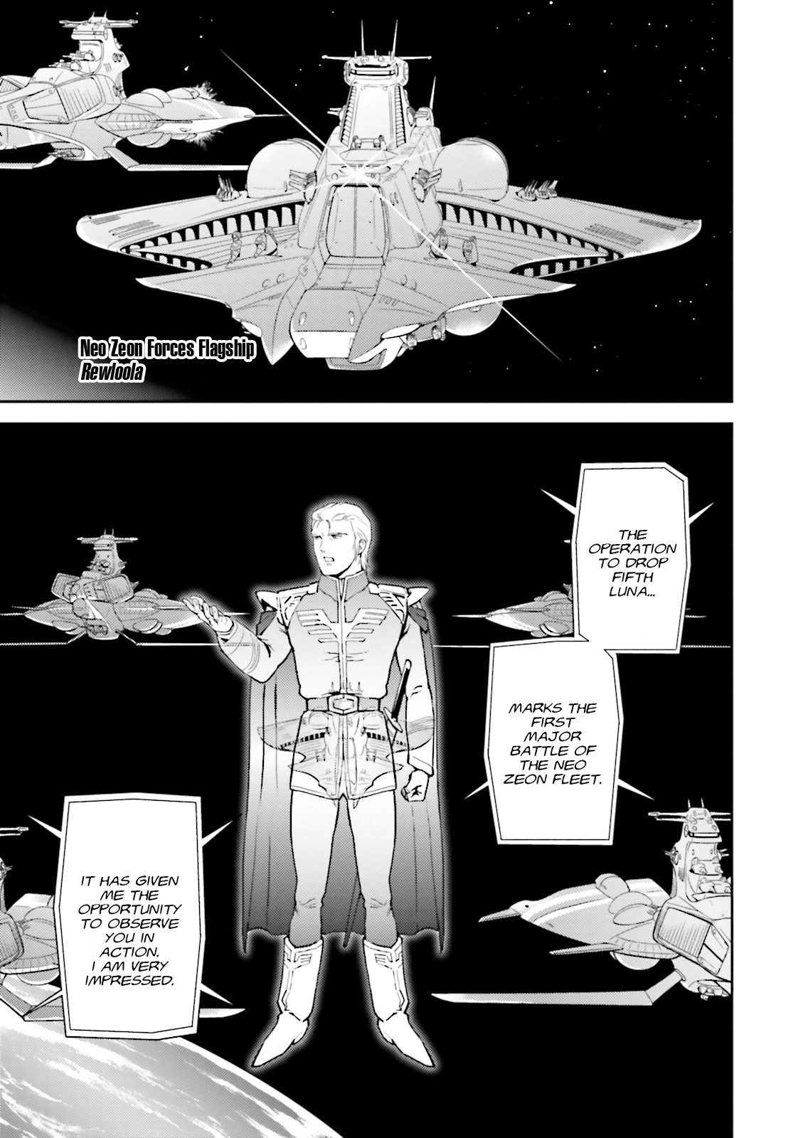 Kidou Senshi Gundam Gyakushuu no Char - Beltorchika Children Chapter 4 page 45 - Chapter 4: Aftermath of the Meteorite