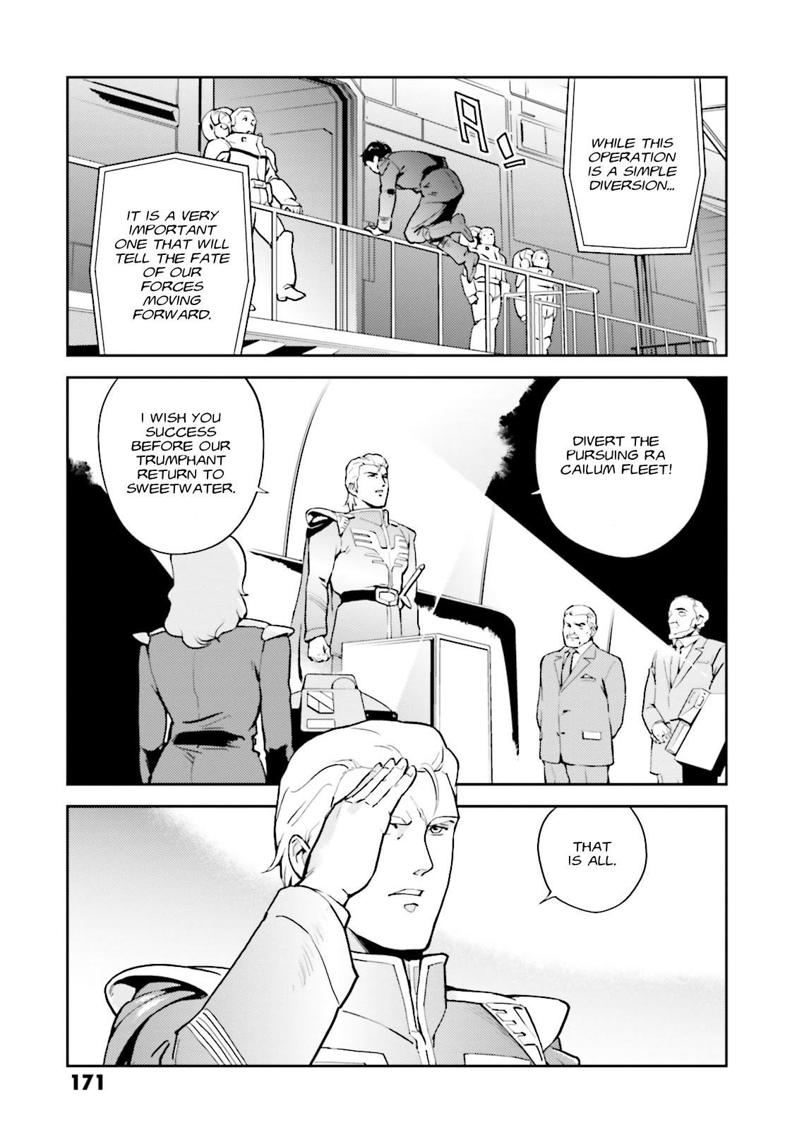 Kidou Senshi Gundam Gyakushuu no Char - Beltorchika Children Chapter 4 page 47 - Chapter 4: Aftermath of the Meteorite