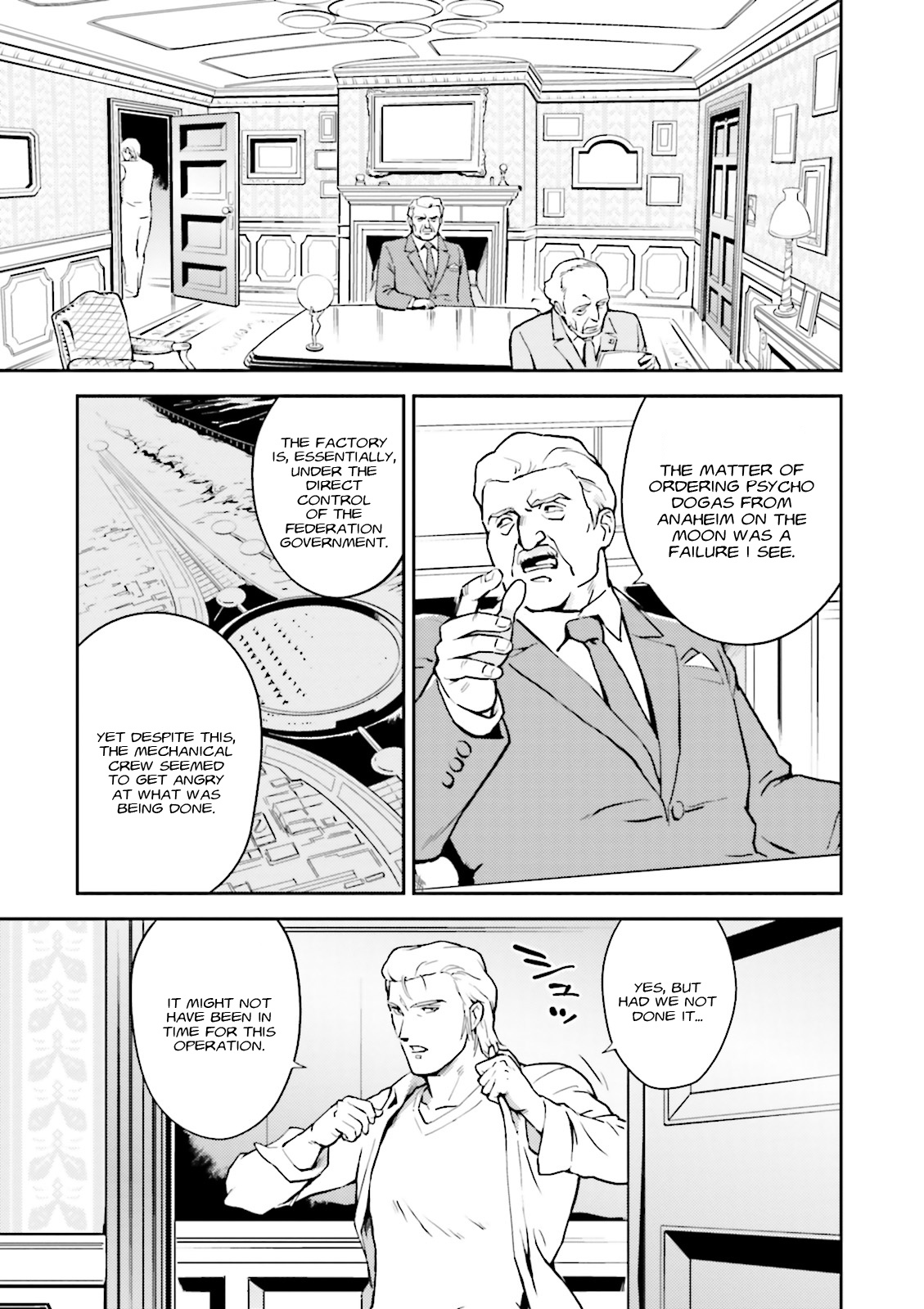 Kidou Senshi Gundam Gyakushuu no Char - Beltorchika Children Chapter 4 page 55 - Chapter 4: Aftermath of the Meteorite