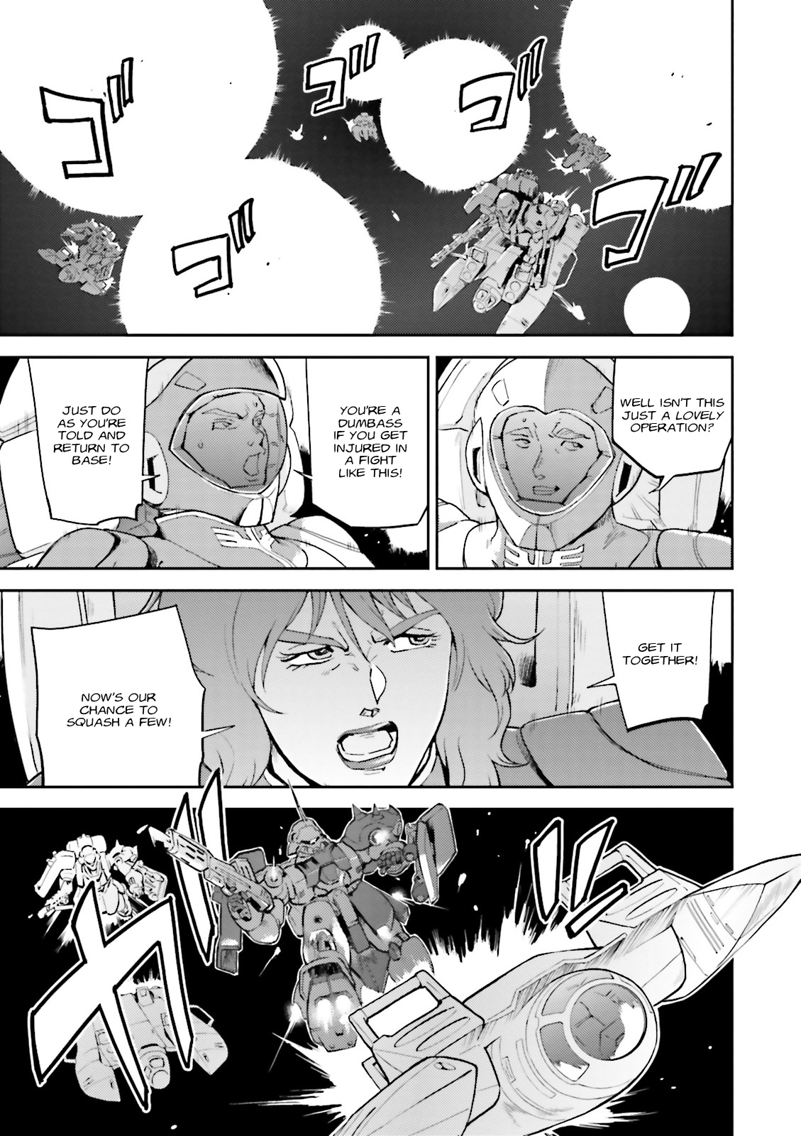 Kidou Senshi Gundam Gyakushuu no Char - Beltorchika Children Chapter 5 page 18 - Chapter 5: Diversionary Operation