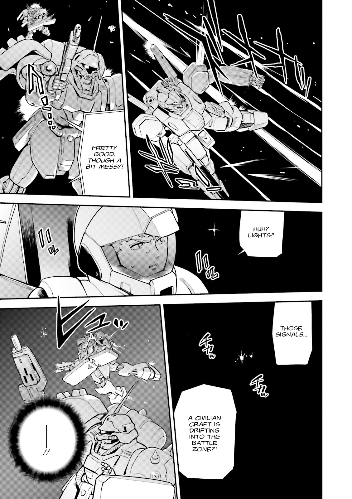 Kidou Senshi Gundam Gyakushuu no Char - Beltorchika Children Chapter 5 page 27 - Chapter 5: Diversionary Operation