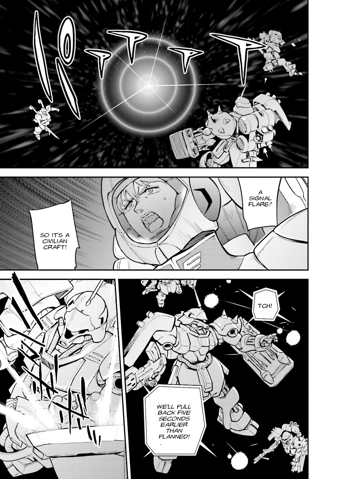 Kidou Senshi Gundam Gyakushuu no Char - Beltorchika Children Chapter 5 page 31 - Chapter 5: Diversionary Operation