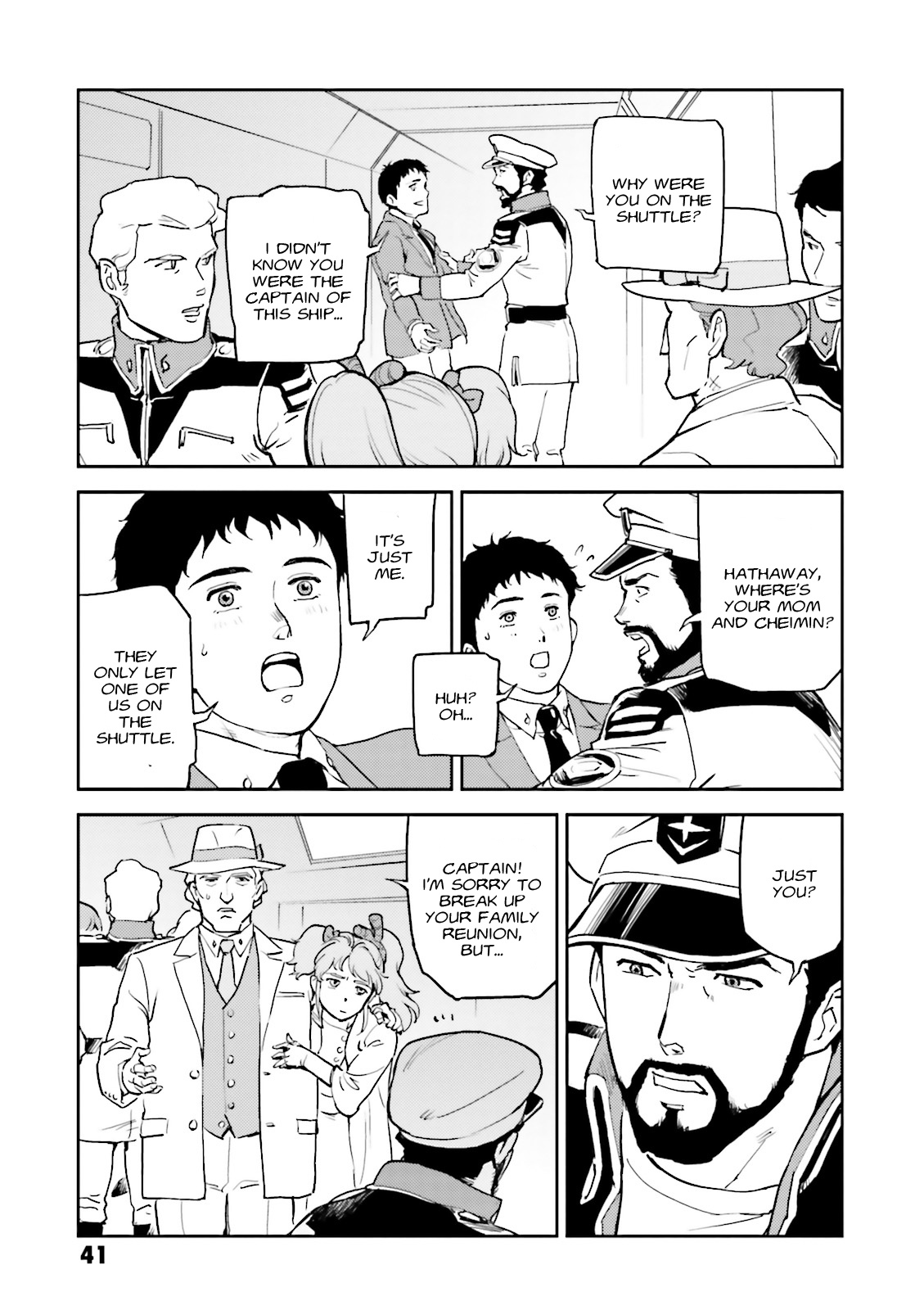 Kidou Senshi Gundam Gyakushuu no Char - Beltorchika Children Chapter 5 page 37 - Chapter 5: Diversionary Operation