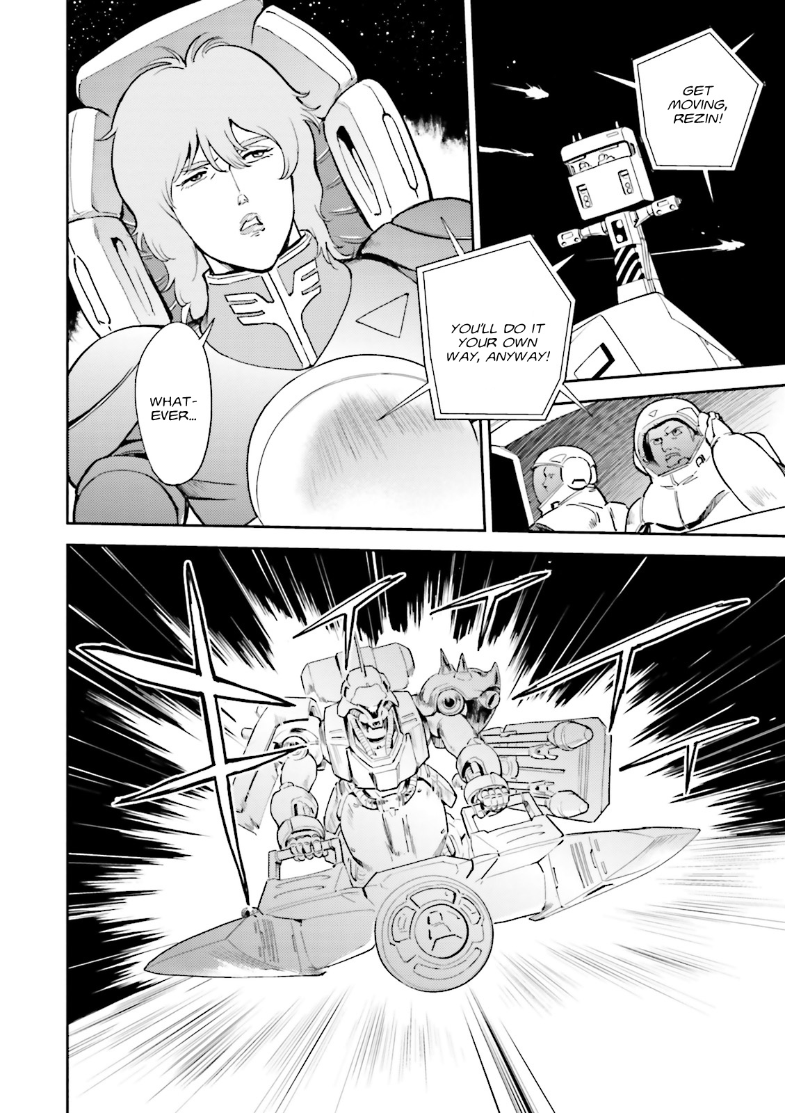 Kidou Senshi Gundam Gyakushuu no Char - Beltorchika Children Chapter 5 page 7 - Chapter 5: Diversionary Operation