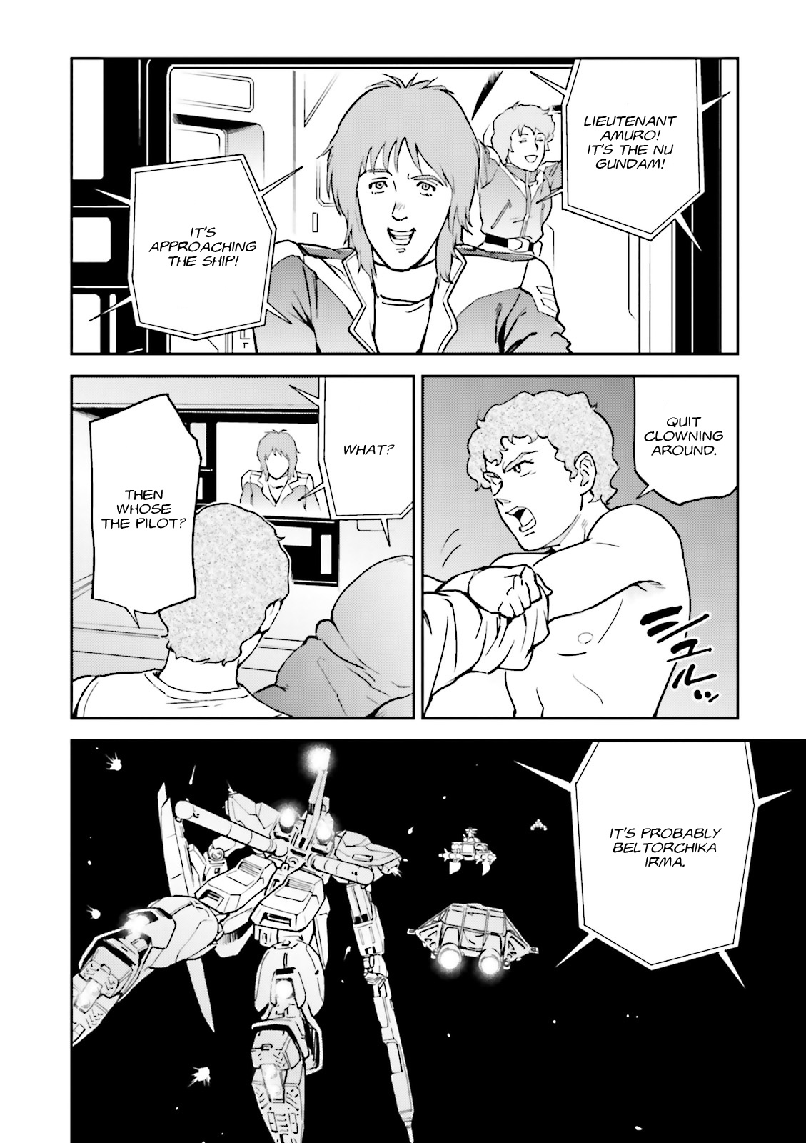 Kidou Senshi Gundam Gyakushuu no Char - Beltorchika Children Chapter 6 page 12 - Chapter 6: The White Gundam