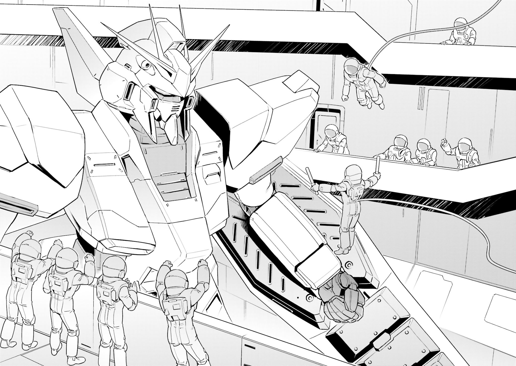 Kidou Senshi Gundam Gyakushuu no Char - Beltorchika Children Chapter 6 page 16 - Chapter 6: The White Gundam