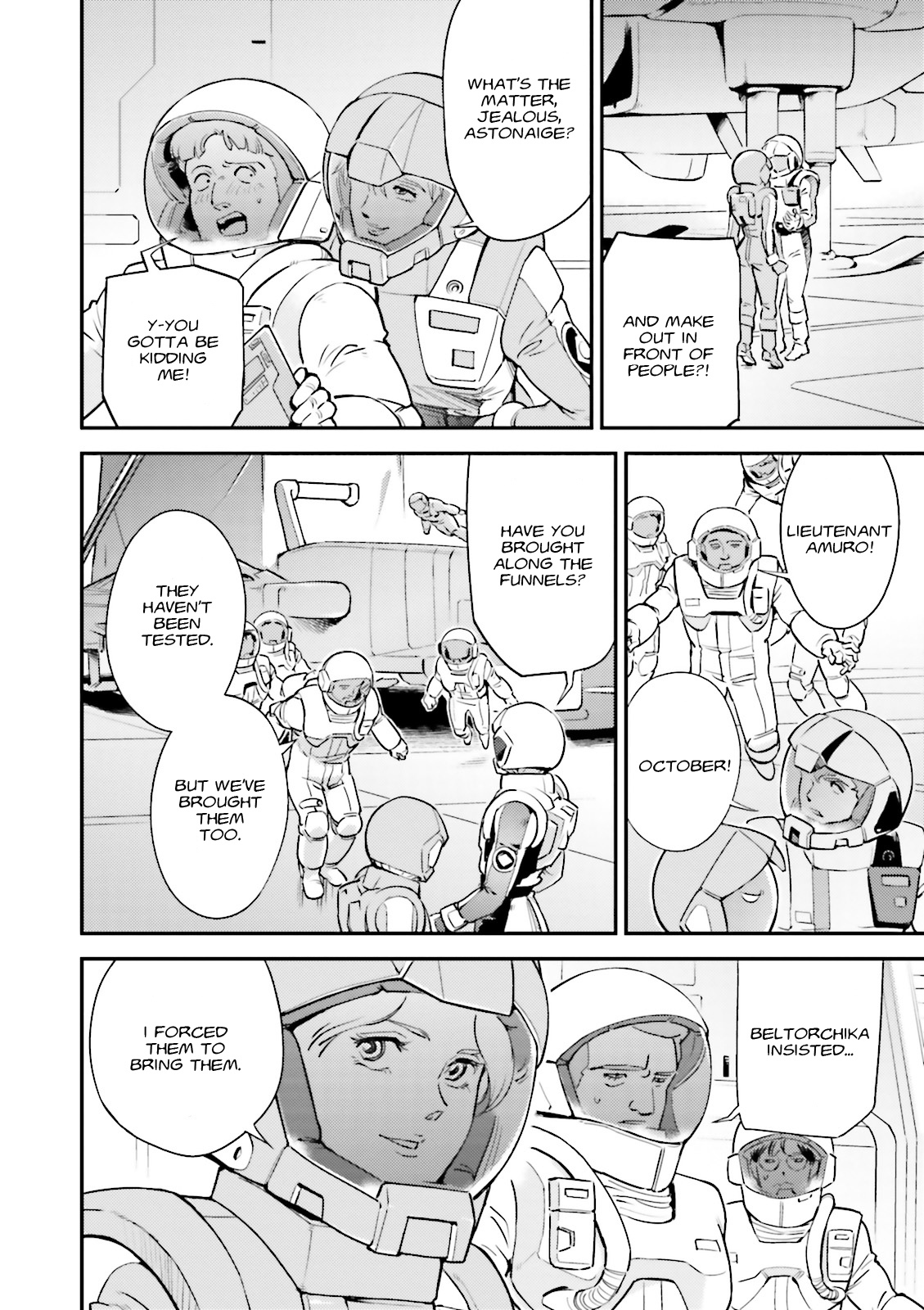 Kidou Senshi Gundam Gyakushuu no Char - Beltorchika Children Chapter 6 page 19 - Chapter 6: The White Gundam