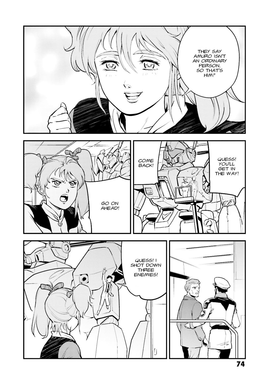 Kidou Senshi Gundam Gyakushuu no Char - Beltorchika Children Chapter 6 page 31 - Chapter 6: The White Gundam