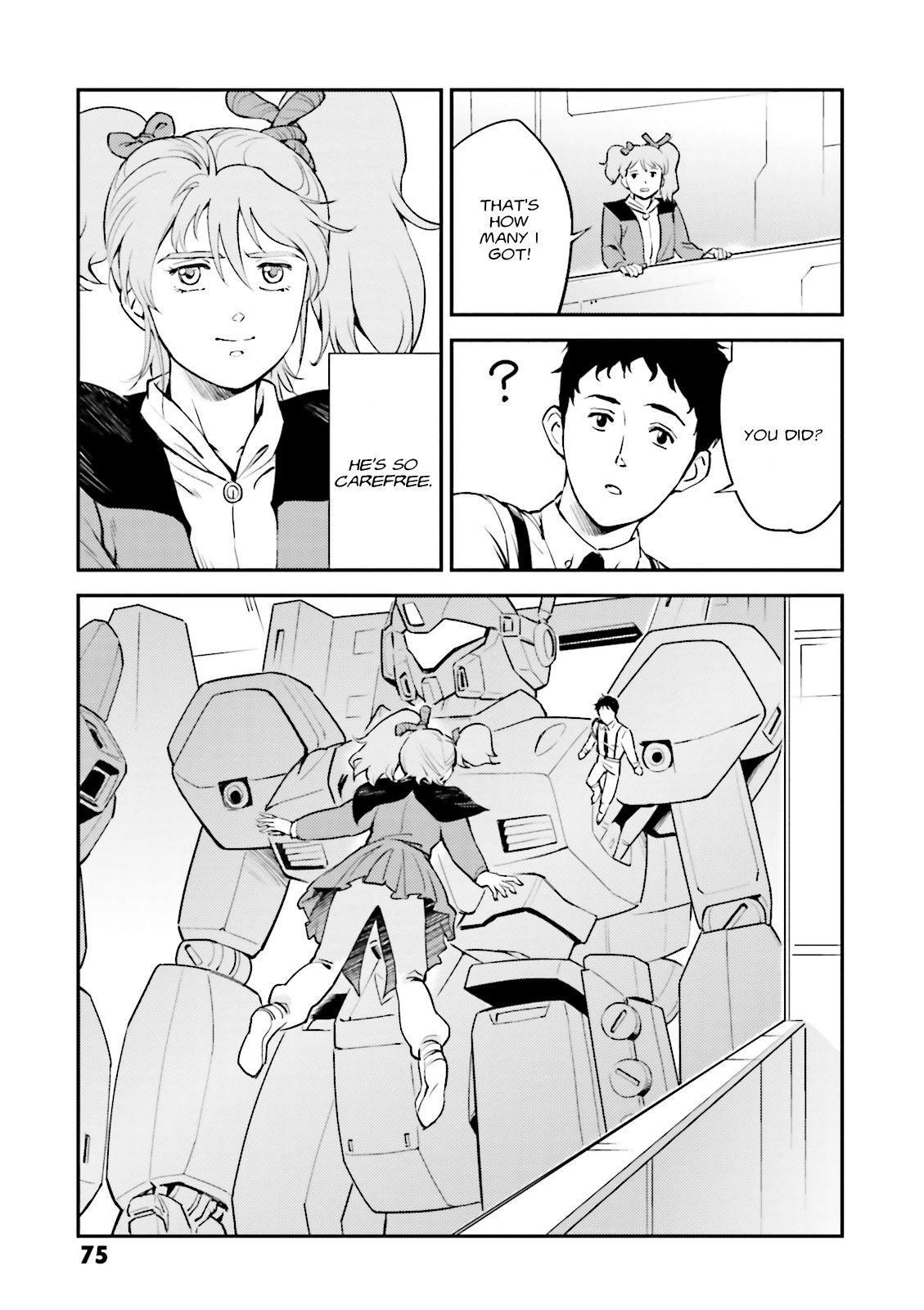 Kidou Senshi Gundam Gyakushuu no Char - Beltorchika Children Chapter 6 page 32 - Chapter 6: The White Gundam