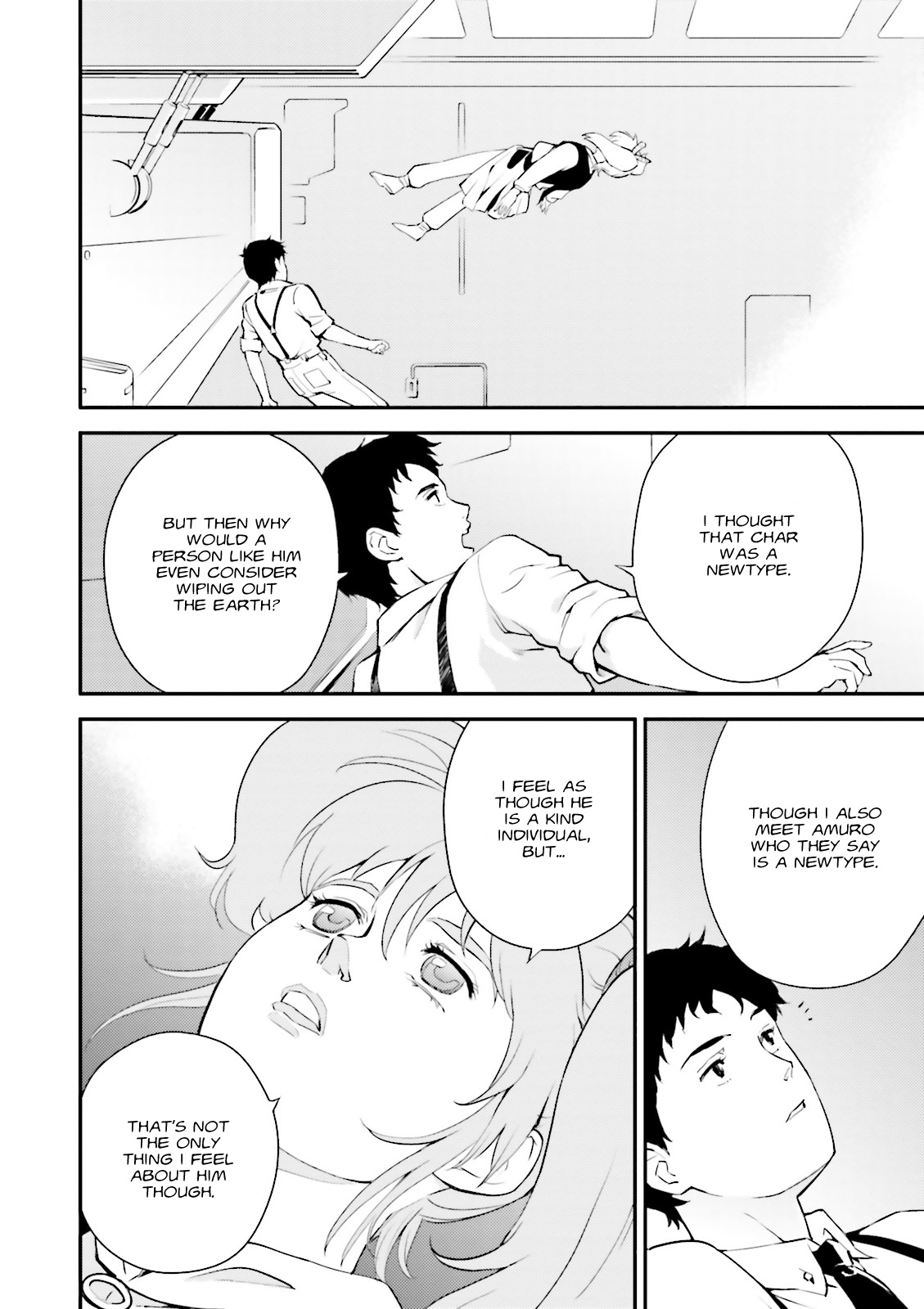 Kidou Senshi Gundam Gyakushuu no Char - Beltorchika Children Chapter 7 page 12 - Chapter 7: Young Boy and Young Girl