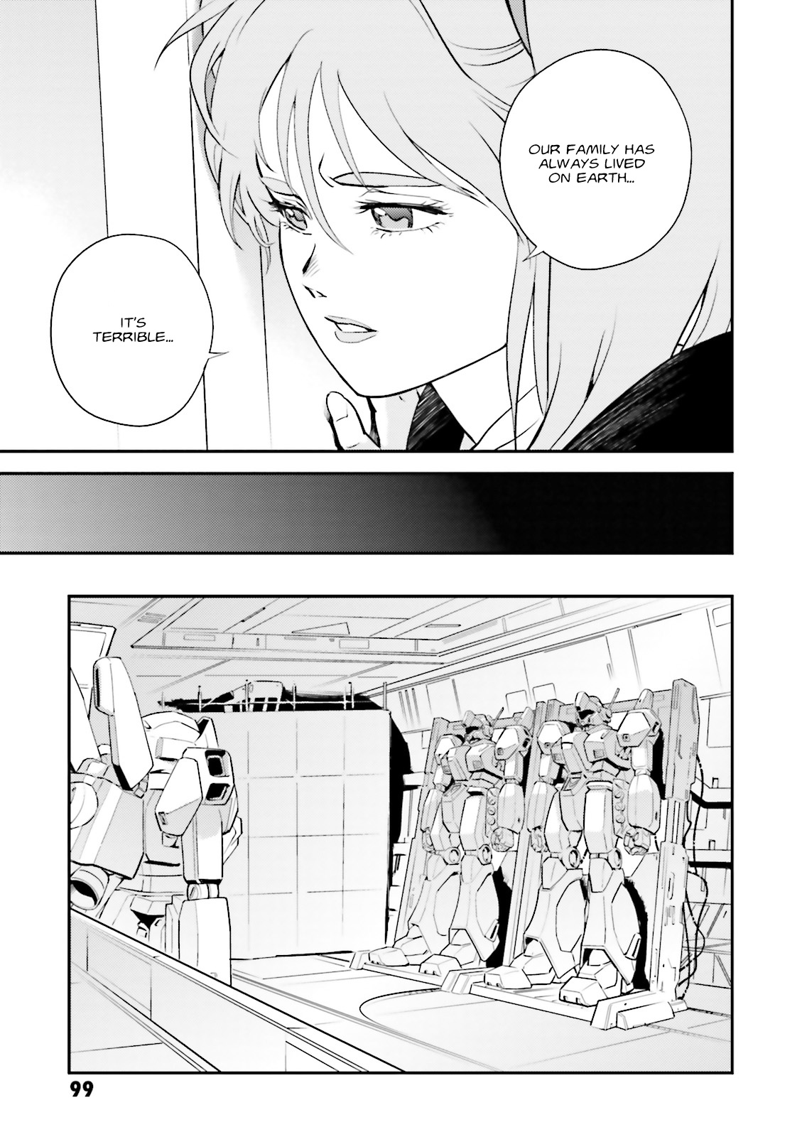 Kidou Senshi Gundam Gyakushuu no Char - Beltorchika Children Chapter 7 page 17 - Chapter 7: Young Boy and Young Girl