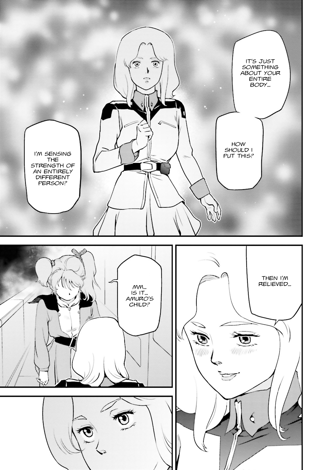 Kidou Senshi Gundam Gyakushuu no Char - Beltorchika Children Chapter 7 page 23 - Chapter 7: Young Boy and Young Girl