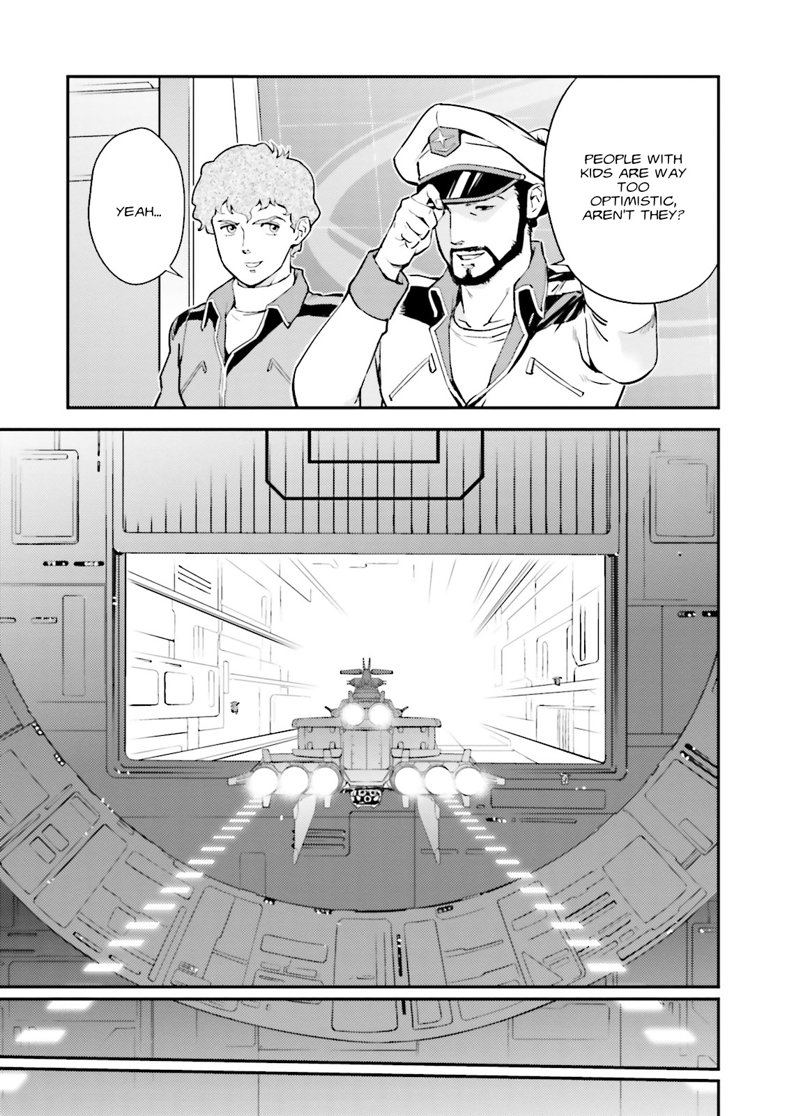 Kidou Senshi Gundam Gyakushuu no Char - Beltorchika Children Chapter 7 page 29 - Chapter 7: Young Boy and Young Girl
