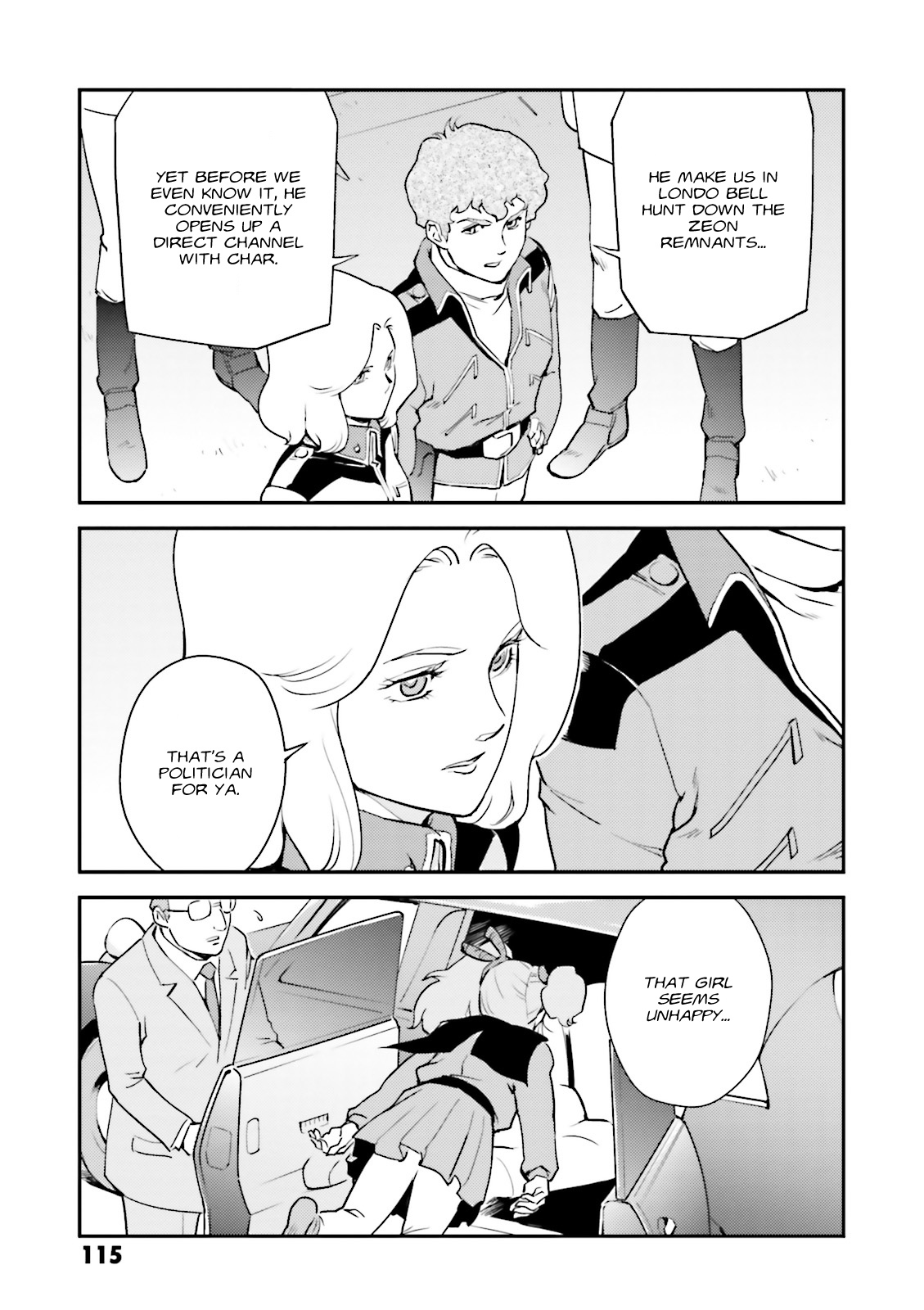 Kidou Senshi Gundam Gyakushuu no Char - Beltorchika Children Chapter 7 page 33 - Chapter 7: Young Boy and Young Girl