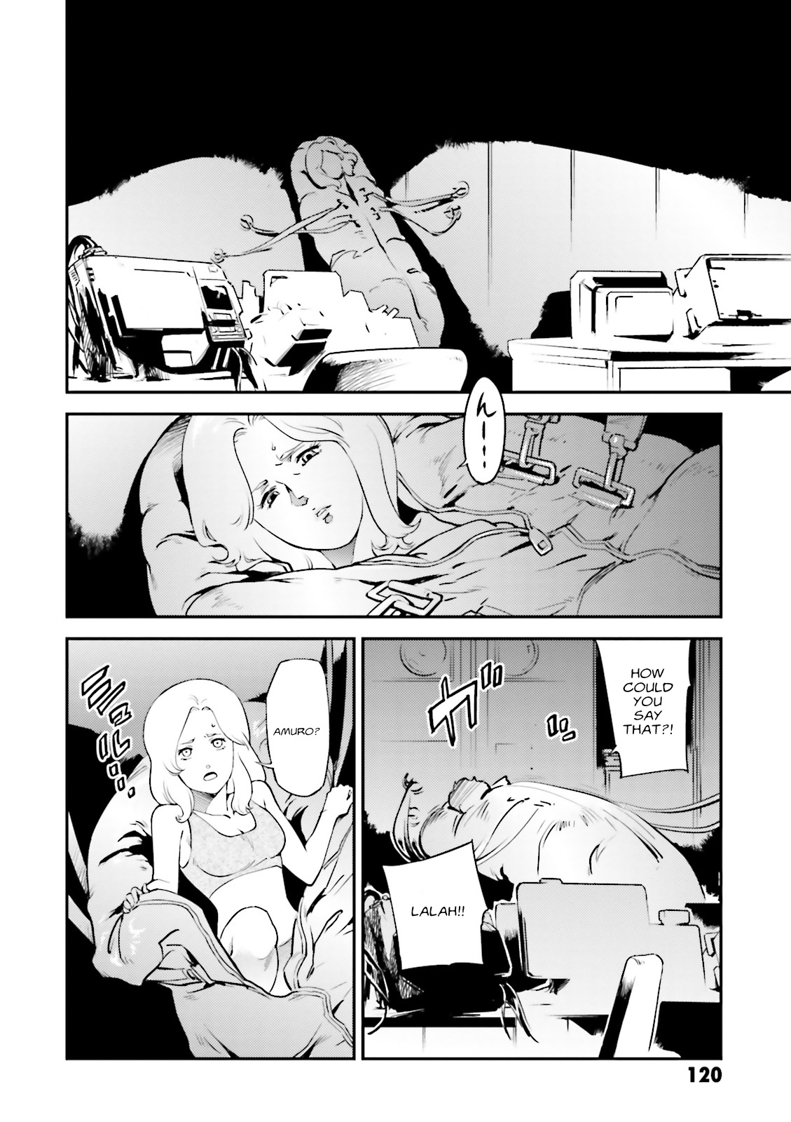 Kidou Senshi Gundam Gyakushuu no Char - Beltorchika Children Chapter 7 page 38 - Chapter 7: Young Boy and Young Girl