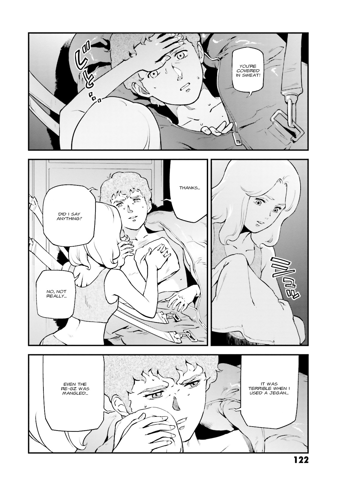 Kidou Senshi Gundam Gyakushuu no Char - Beltorchika Children Chapter 7 page 40 - Chapter 7: Young Boy and Young Girl