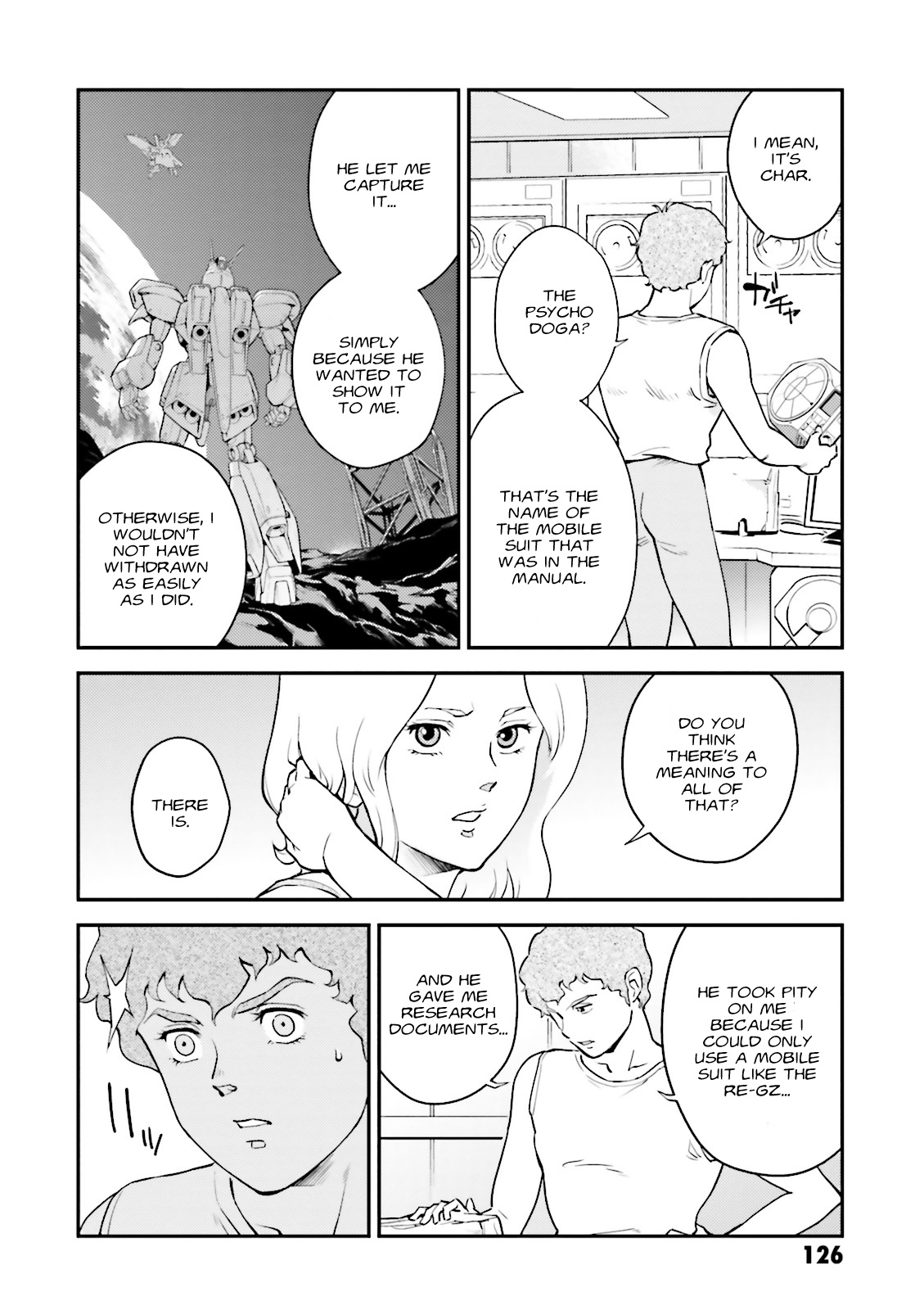 Kidou Senshi Gundam Gyakushuu no Char - Beltorchika Children Chapter 7 page 44 - Chapter 7: Young Boy and Young Girl
