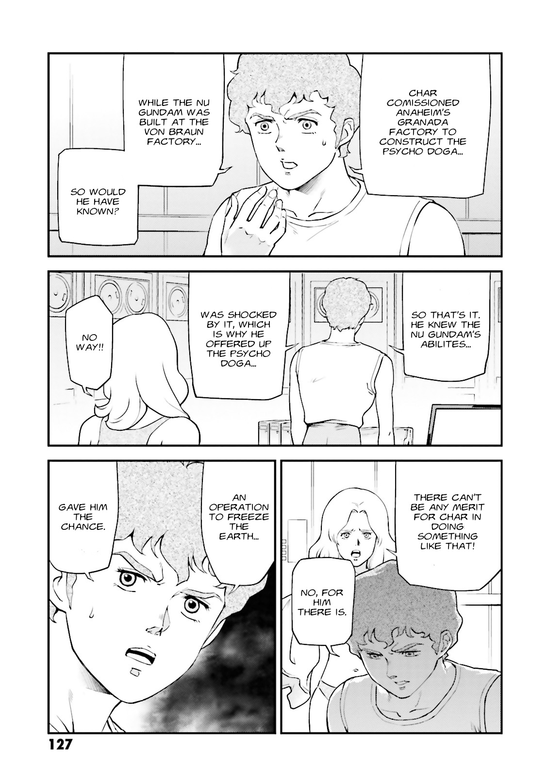 Kidou Senshi Gundam Gyakushuu no Char - Beltorchika Children Chapter 7 page 45 - Chapter 7: Young Boy and Young Girl