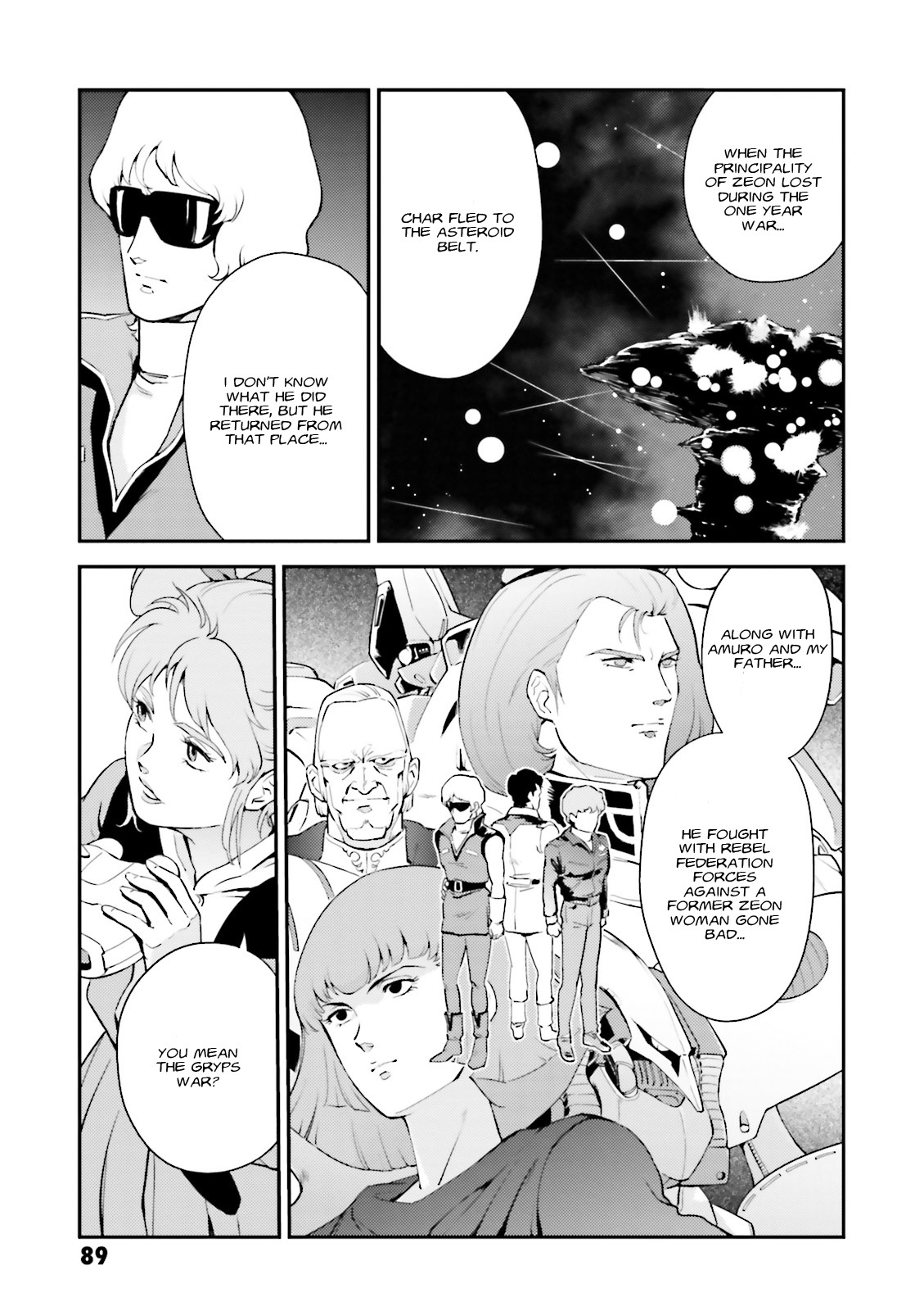Kidou Senshi Gundam Gyakushuu no Char - Beltorchika Children Chapter 7 page 7 - Chapter 7: Young Boy and Young Girl
