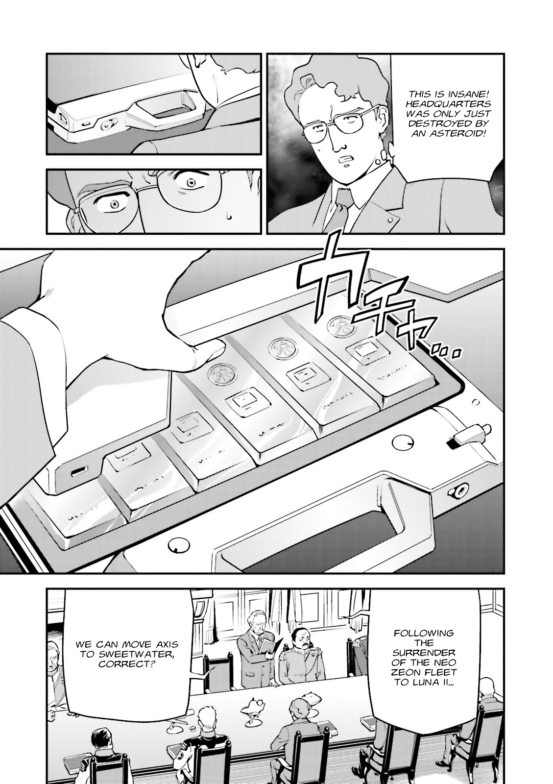 Kidou Senshi Gundam Gyakushuu no Char - Beltorchika Children Chapter 8 page 11 - Chapter 8: Adults