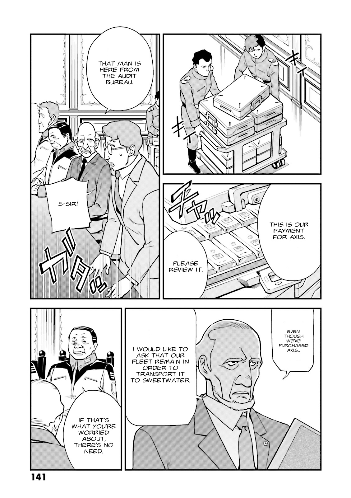 Kidou Senshi Gundam Gyakushuu no Char - Beltorchika Children Chapter 8 page 13 - Chapter 8: Adults