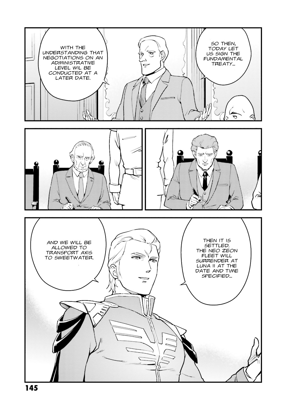 Kidou Senshi Gundam Gyakushuu no Char - Beltorchika Children Chapter 8 page 17 - Chapter 8: Adults