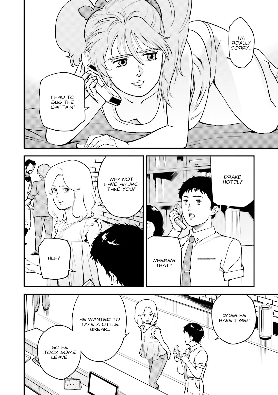Kidou Senshi Gundam Gyakushuu no Char - Beltorchika Children Chapter 8 page 20 - Chapter 8: Adults