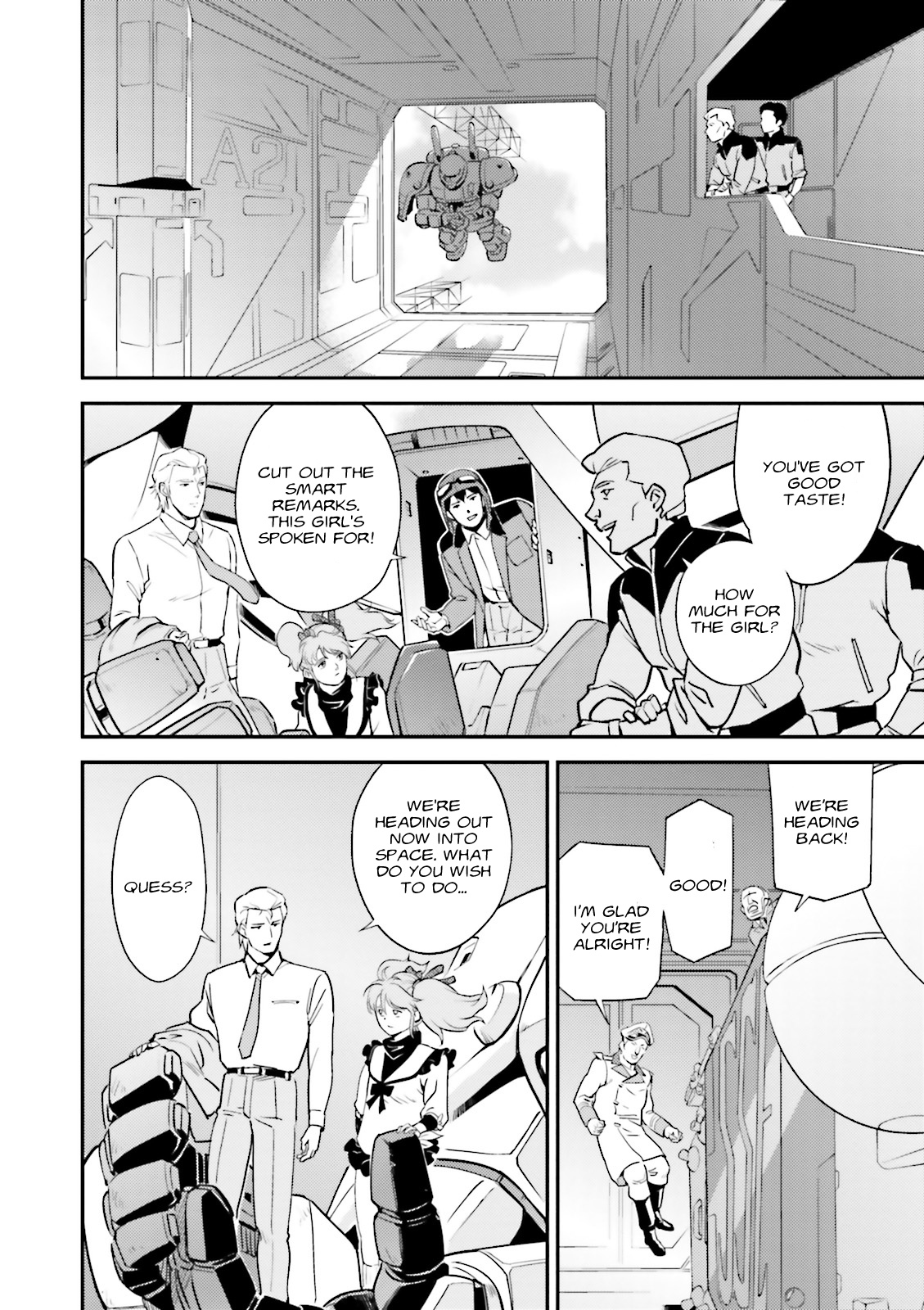 Kidou Senshi Gundam Gyakushuu no Char - Beltorchika Children Chapter 8 page 52 - Chapter 8: Adults