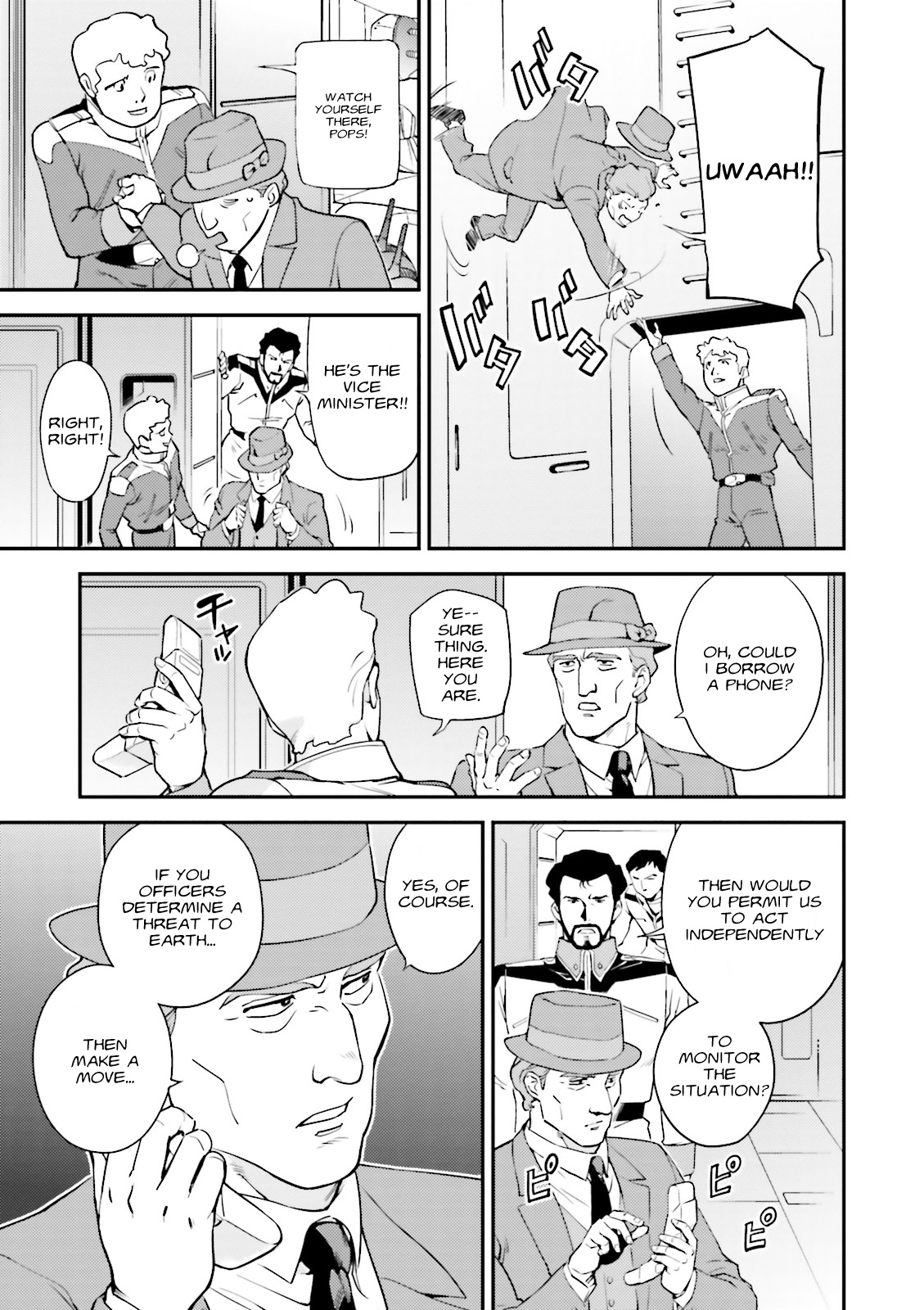Kidou Senshi Gundam Gyakushuu no Char - Beltorchika Children Chapter 8 page 57 - Chapter 8: Adults