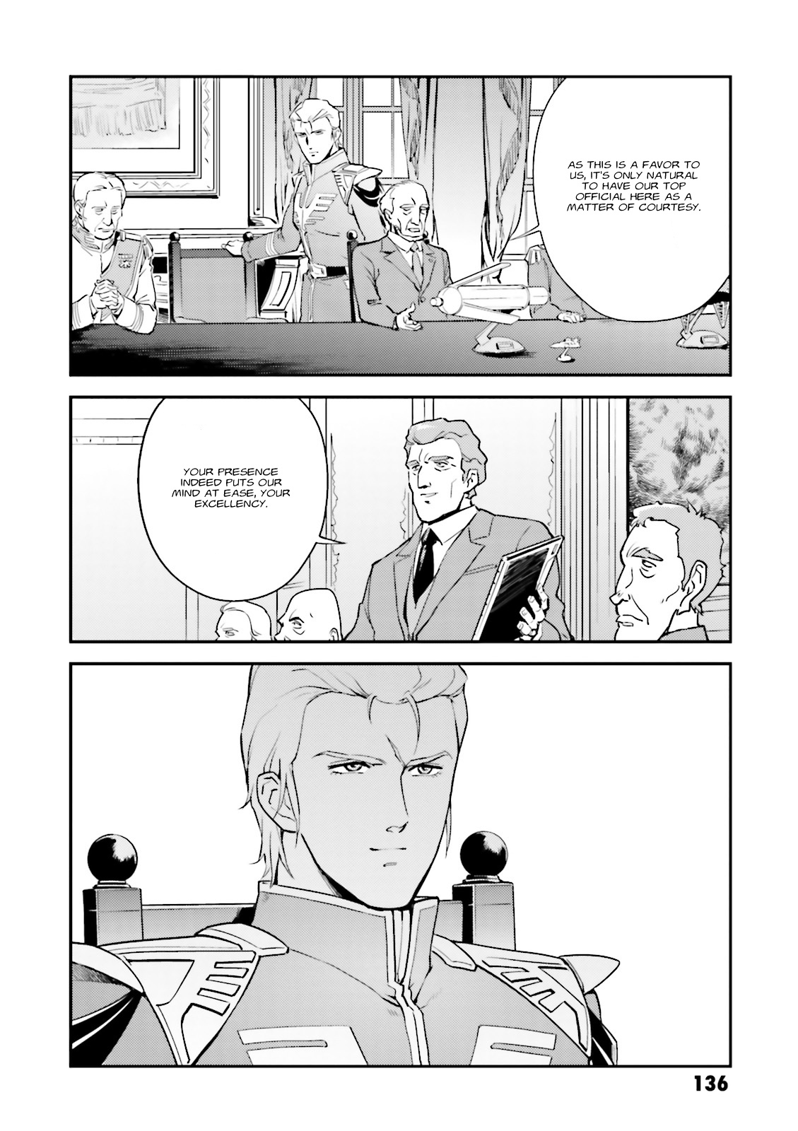 Kidou Senshi Gundam Gyakushuu no Char - Beltorchika Children Chapter 8 page 8 - Chapter 8: Adults