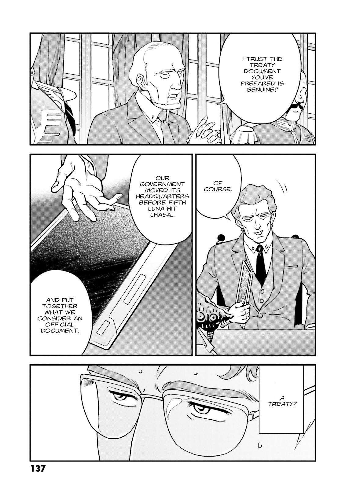 Kidou Senshi Gundam Gyakushuu no Char - Beltorchika Children Chapter 8 page 9 - Chapter 8: Adults