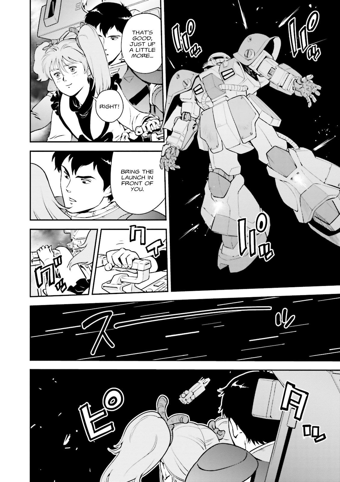 Kidou Senshi Gundam Gyakushuu no Char - Beltorchika Children Chapter 9 page 10 - Chapter 9: From Curiosity