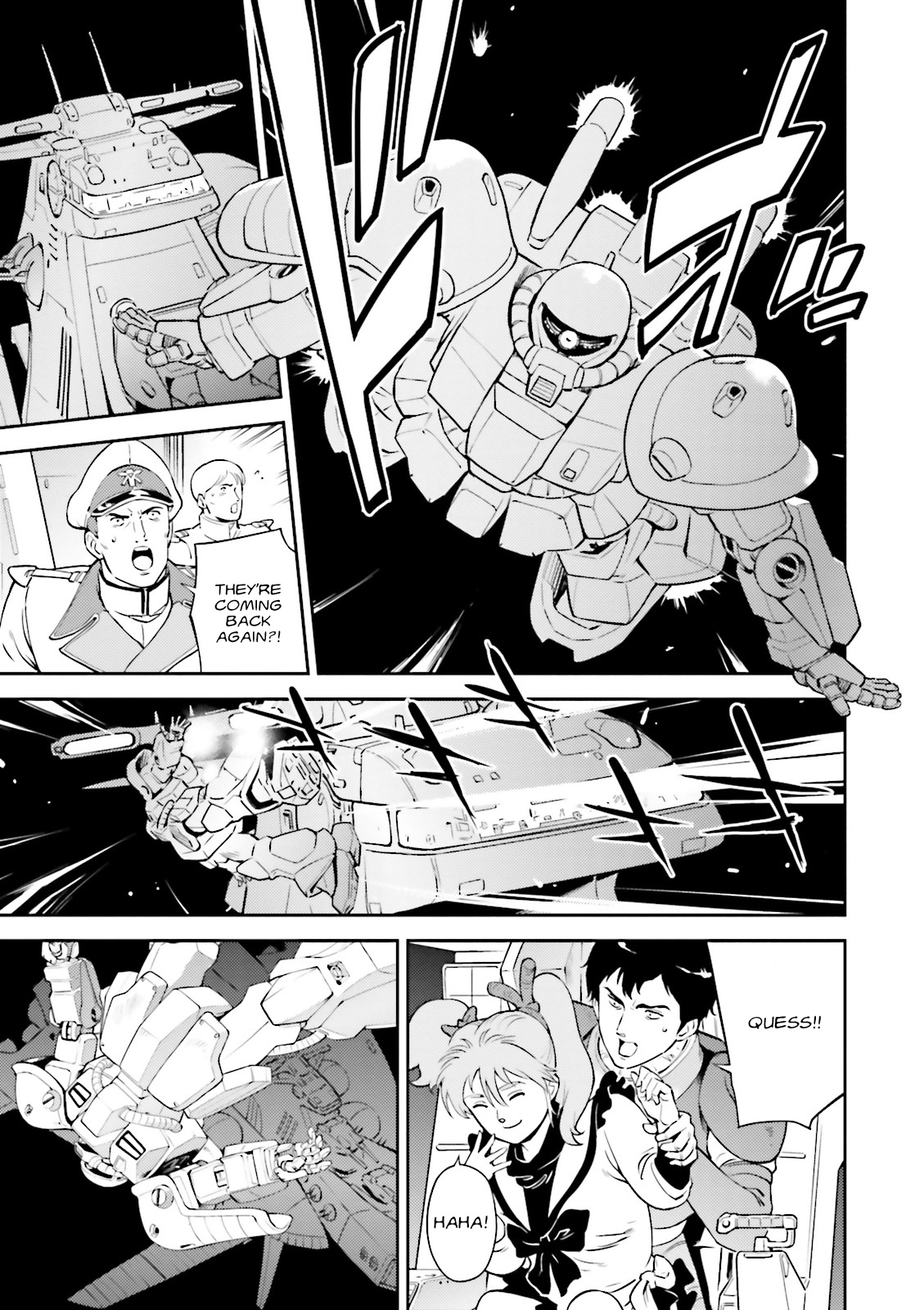 Kidou Senshi Gundam Gyakushuu no Char - Beltorchika Children Chapter 9 page 15 - Chapter 9: From Curiosity