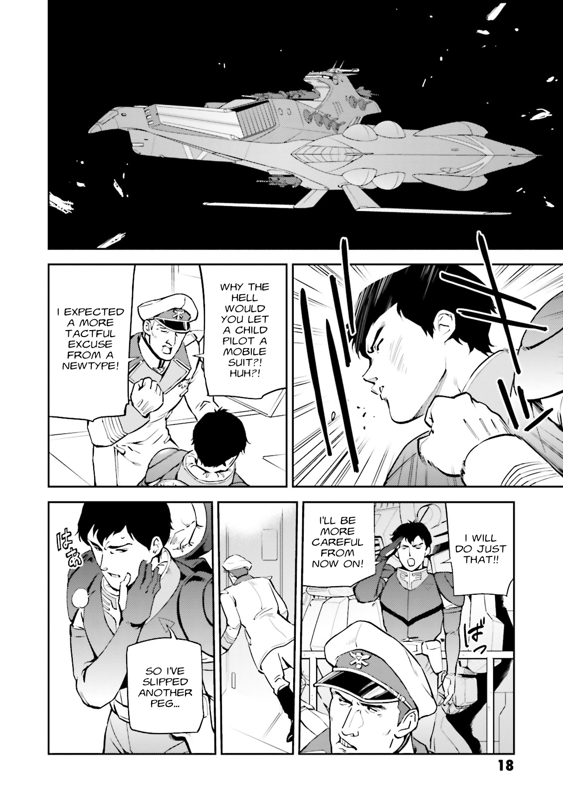 Kidou Senshi Gundam Gyakushuu no Char - Beltorchika Children Chapter 9 page 16 - Chapter 9: From Curiosity