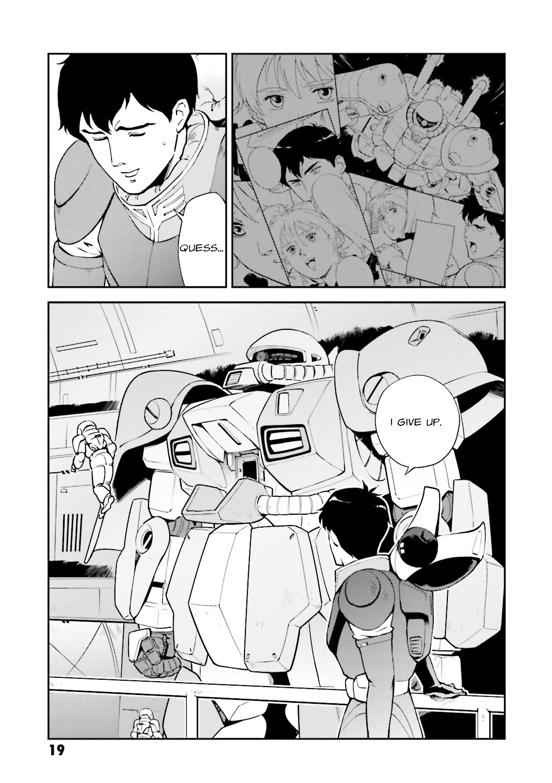 Kidou Senshi Gundam Gyakushuu no Char - Beltorchika Children Chapter 9 page 17 - Chapter 9: From Curiosity