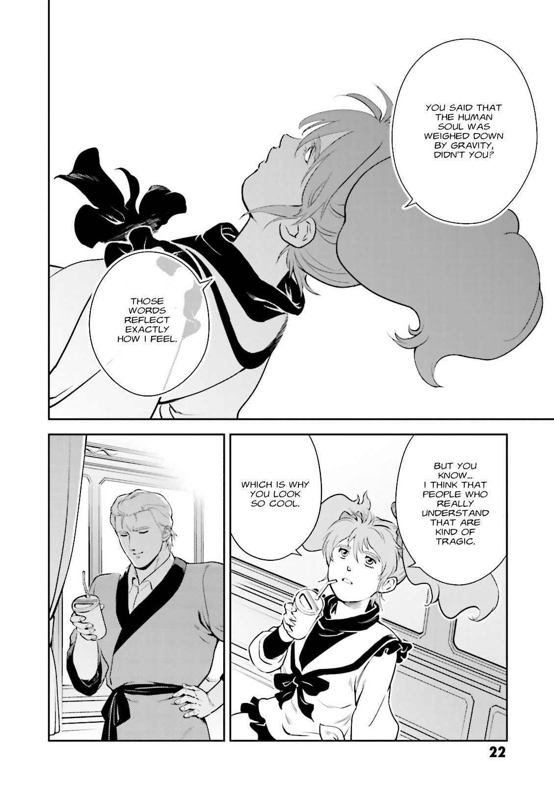 Kidou Senshi Gundam Gyakushuu no Char - Beltorchika Children Chapter 9 page 20 - Chapter 9: From Curiosity