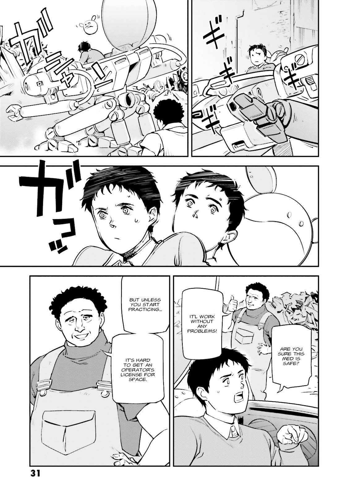 Kidou Senshi Gundam Gyakushuu no Char - Beltorchika Children Chapter 9 page 29 - Chapter 9: From Curiosity