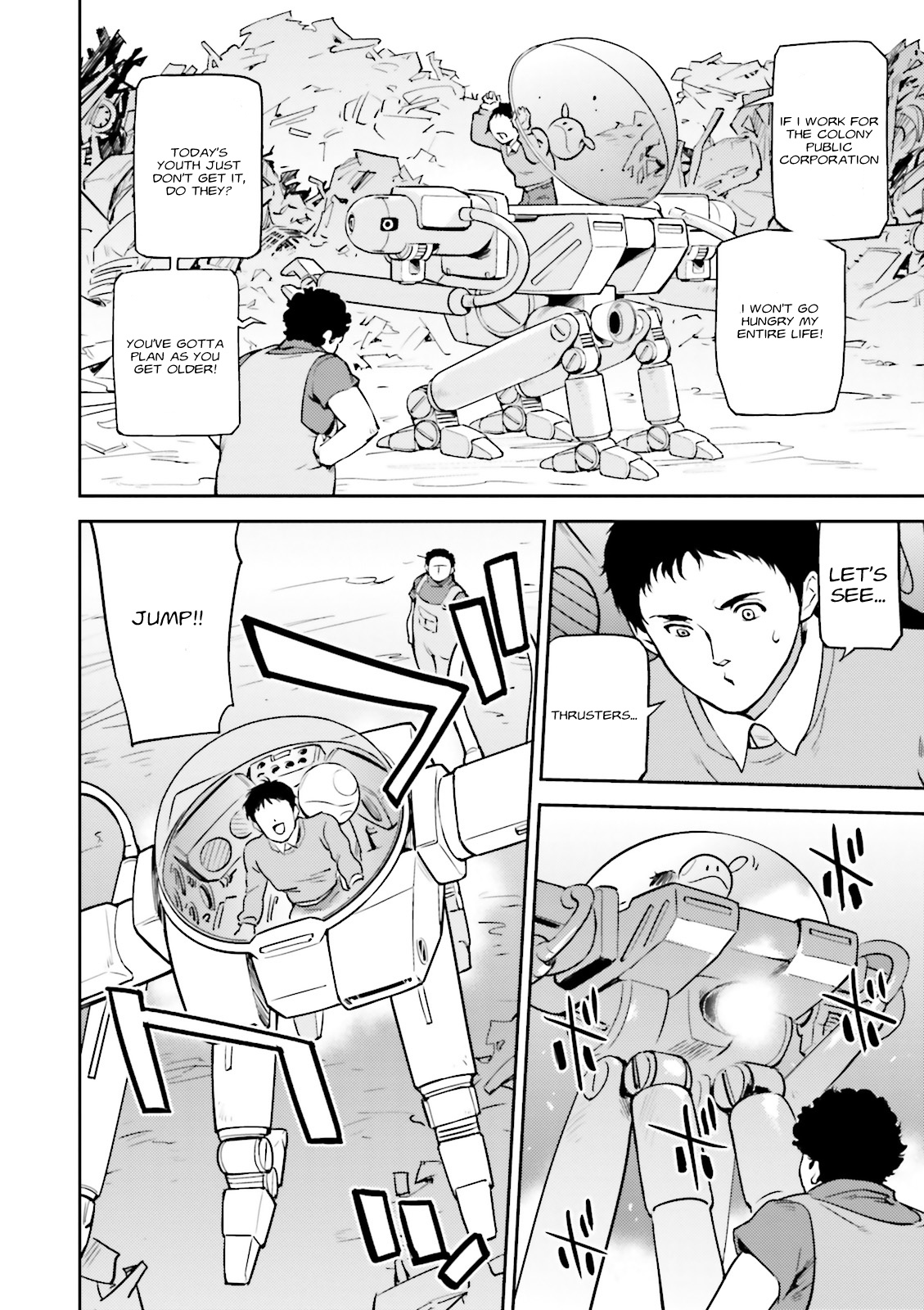 Kidou Senshi Gundam Gyakushuu no Char - Beltorchika Children Chapter 9 page 30 - Chapter 9: From Curiosity