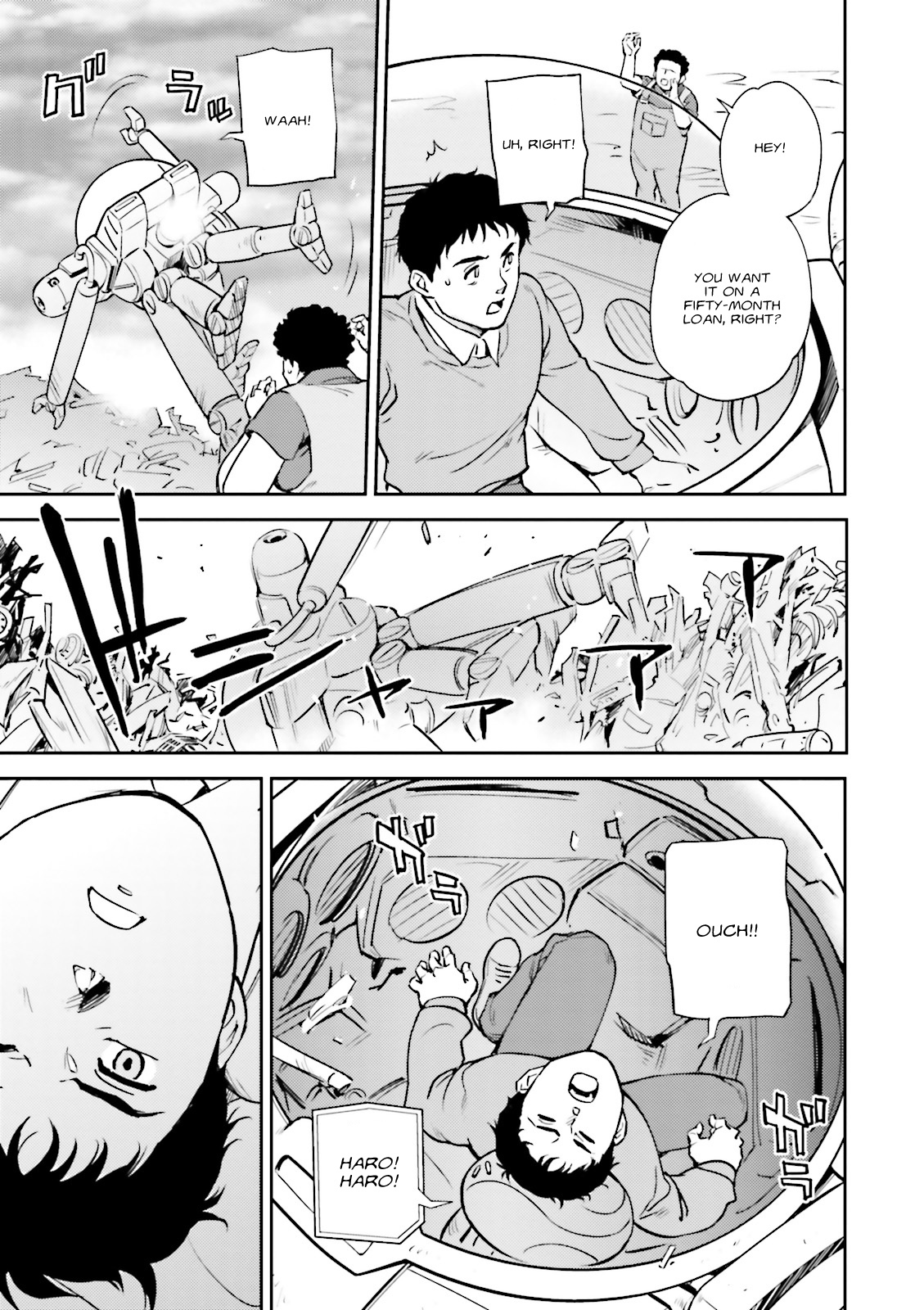 Kidou Senshi Gundam Gyakushuu no Char - Beltorchika Children Chapter 9 page 31 - Chapter 9: From Curiosity