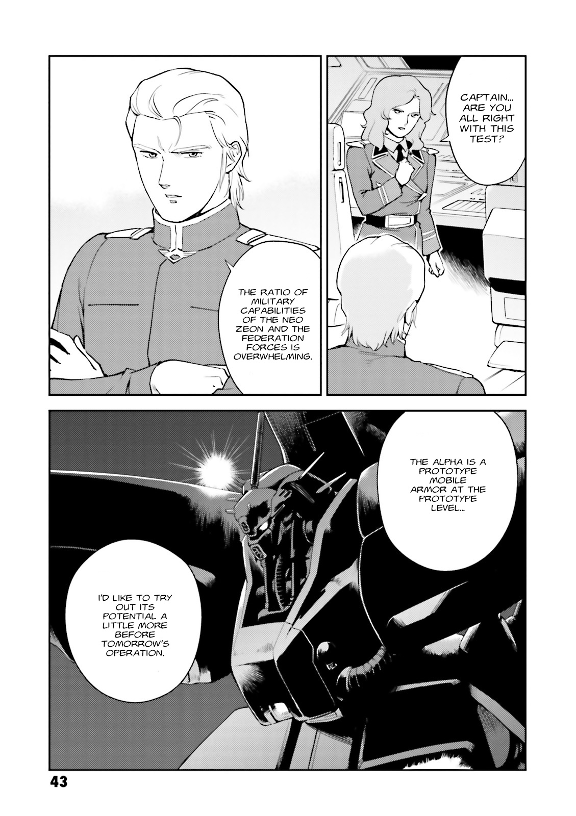 Kidou Senshi Gundam Gyakushuu no Char - Beltorchika Children Chapter 9 page 40 - Chapter 9: From Curiosity