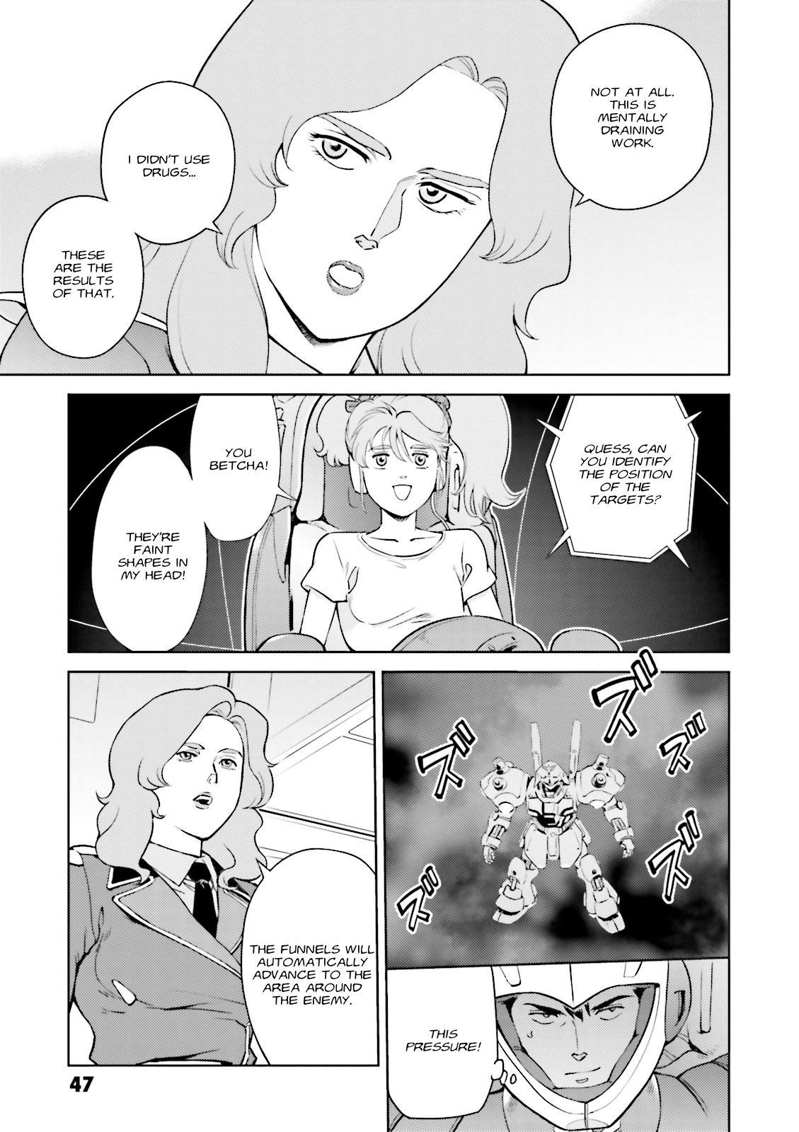 Kidou Senshi Gundam Gyakushuu no Char - Beltorchika Children Chapter 9 page 44 - Chapter 9: From Curiosity