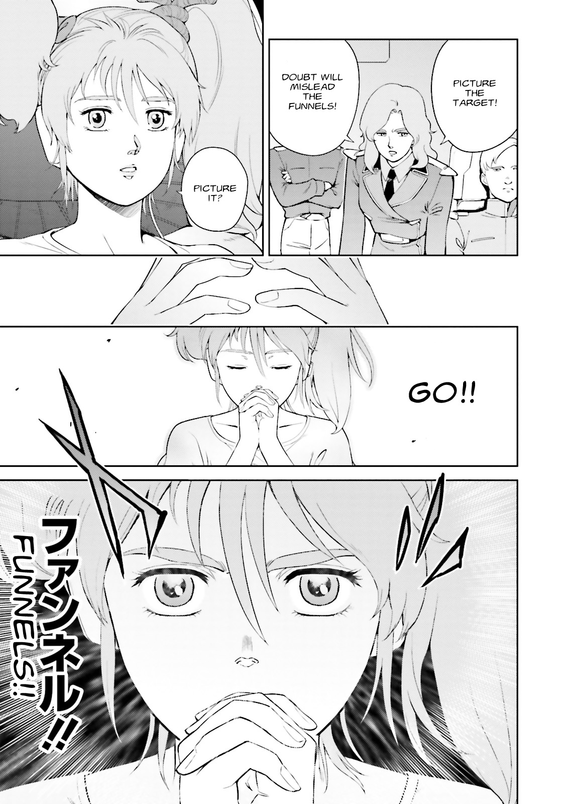 Kidou Senshi Gundam Gyakushuu no Char - Beltorchika Children Chapter 9 page 46 - Chapter 9: From Curiosity