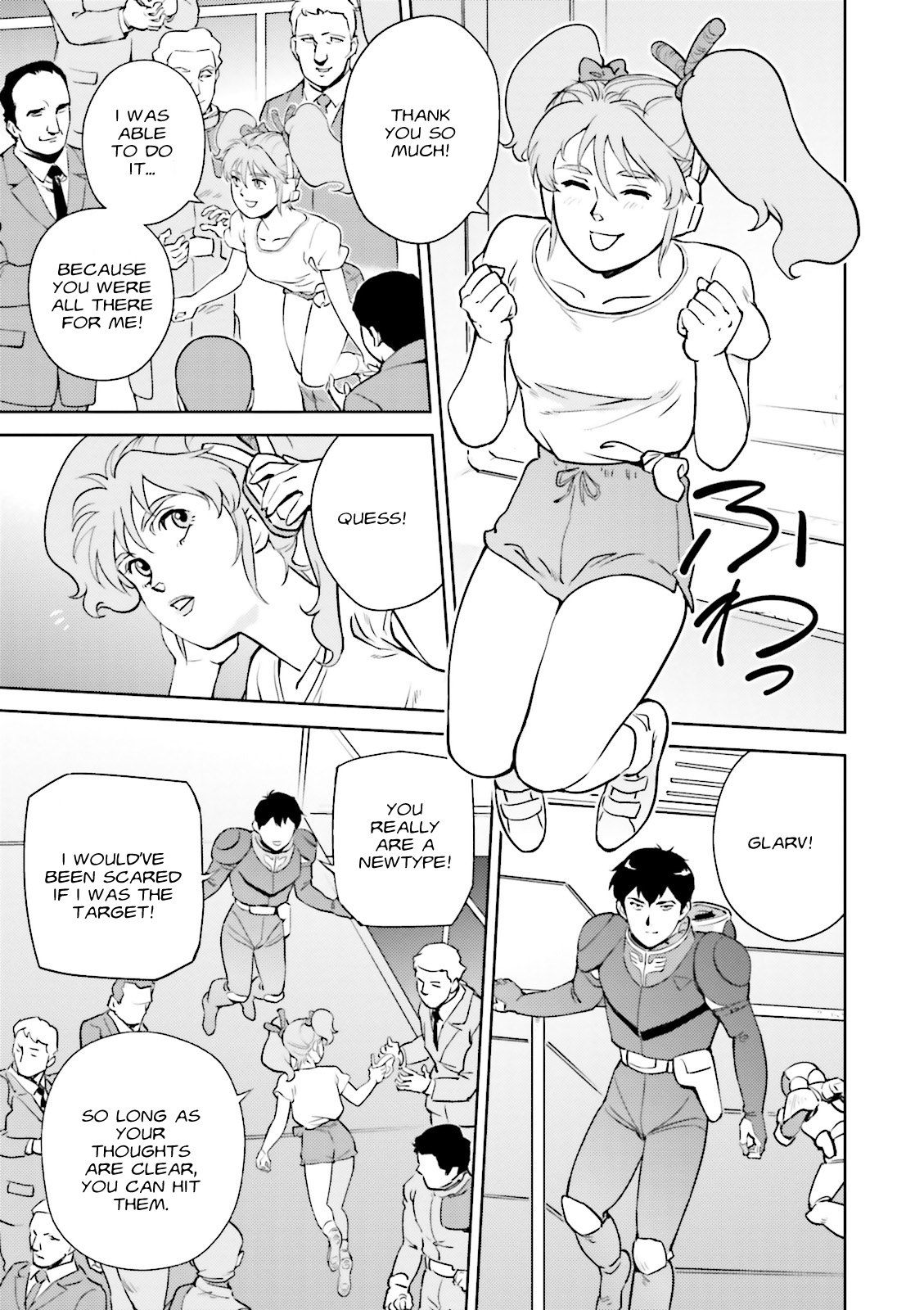 Kidou Senshi Gundam Gyakushuu no Char - Beltorchika Children Chapter 9 page 54 - Chapter 9: From Curiosity
