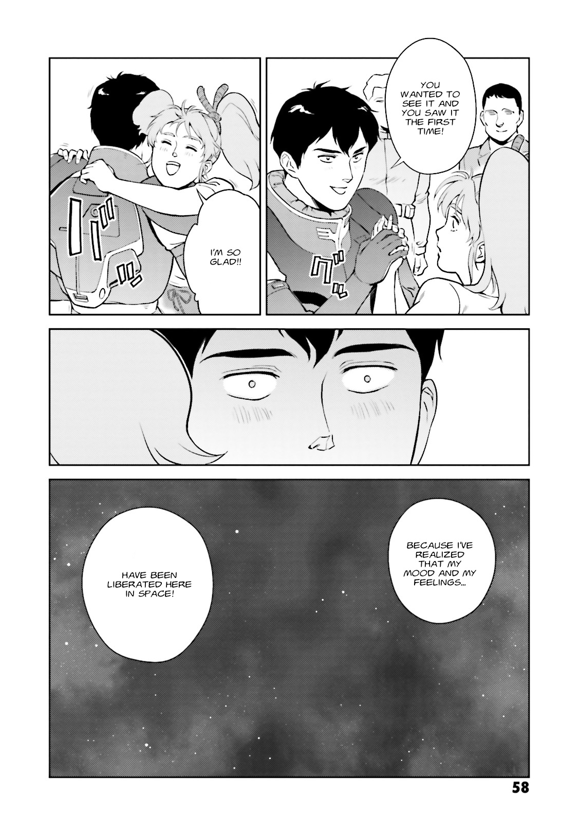 Kidou Senshi Gundam Gyakushuu no Char - Beltorchika Children Chapter 9 page 55 - Chapter 9: From Curiosity