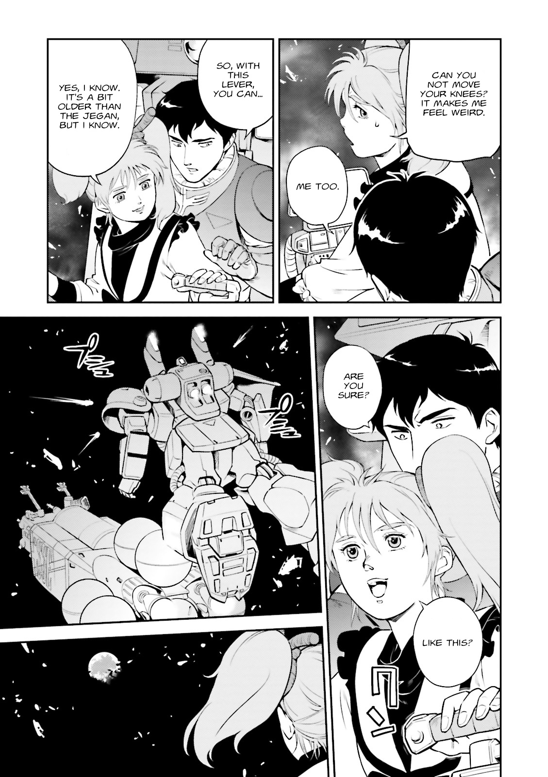 Kidou Senshi Gundam Gyakushuu no Char - Beltorchika Children Chapter 9 page 9 - Chapter 9: From Curiosity